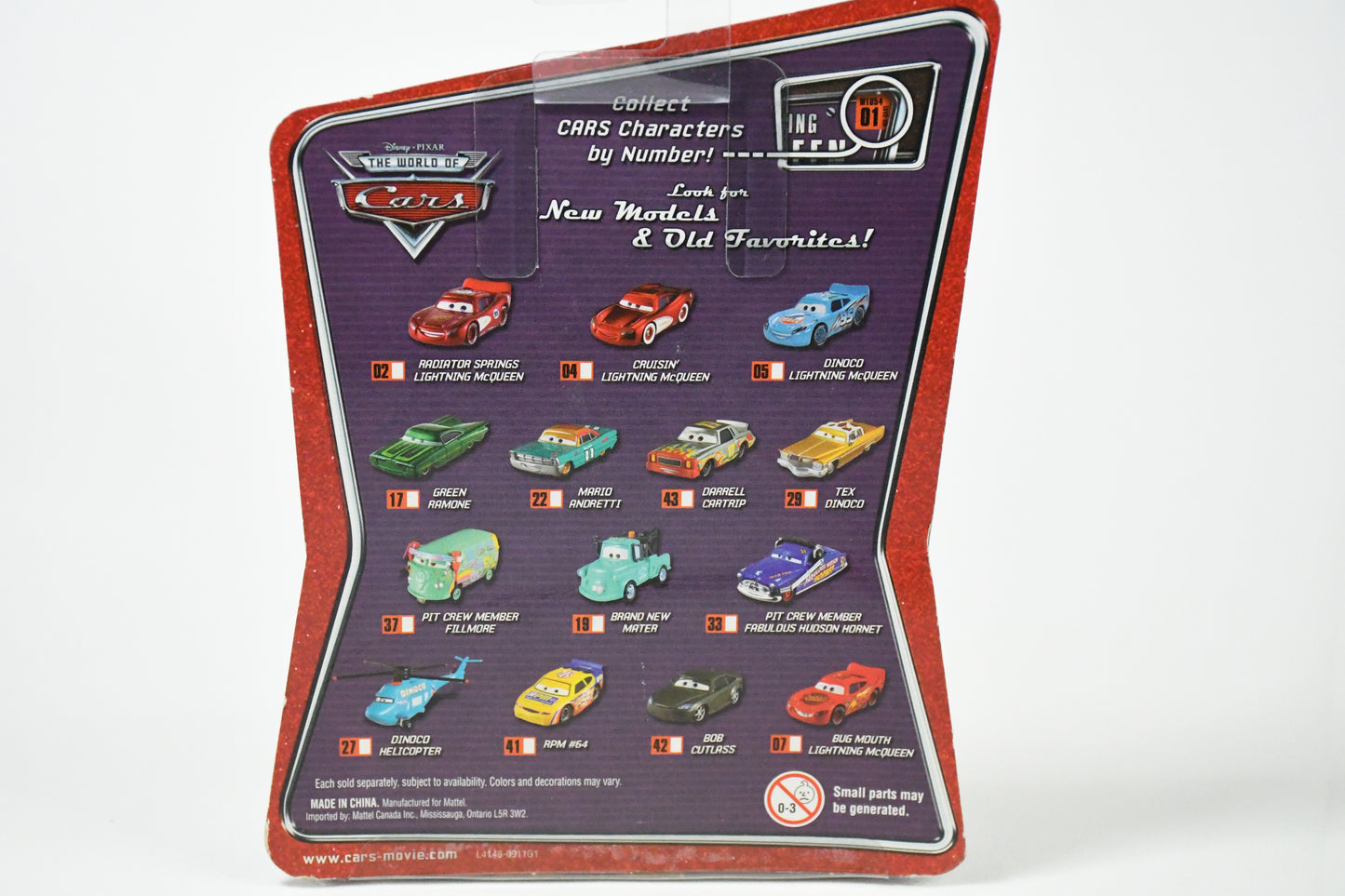 Disney-Pixar-Cars-#41 RPM #64-M1054-Diecast