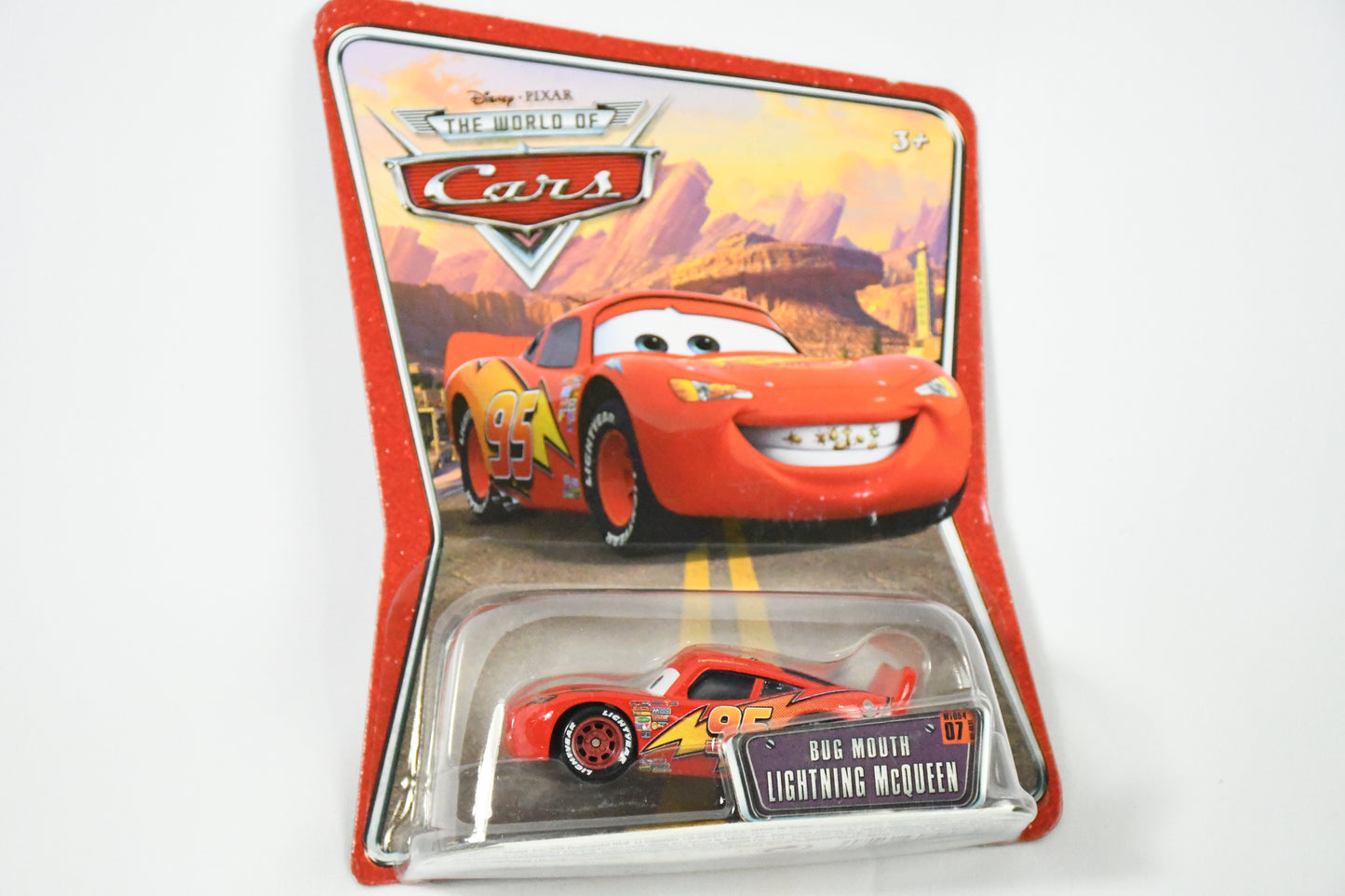 Disney-Pixar-Cars-Bug Mouth Lighting McQueen #07-Diecast