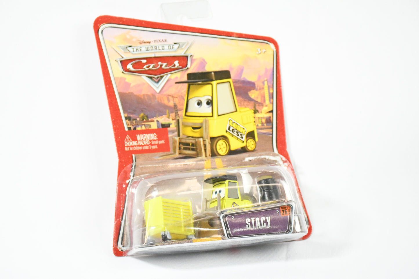Disney-Pixar-Cars-Stacy #25-M6110 M1054- Toy Car-Die Cast