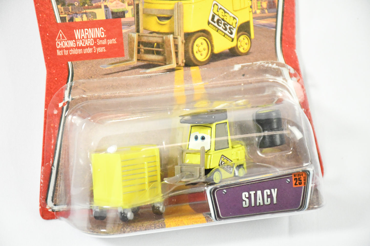 Disney-Pixar-Cars-Stacy #25-M6110 M1054- Toy Car-Die Cast