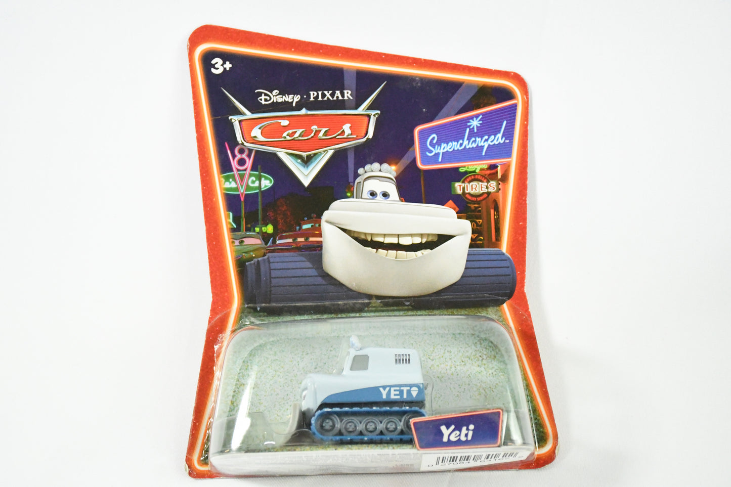 Disney-Pixar-Cars-Yeti-Supercharged-L4155 L0545- Die Cast Toy Car