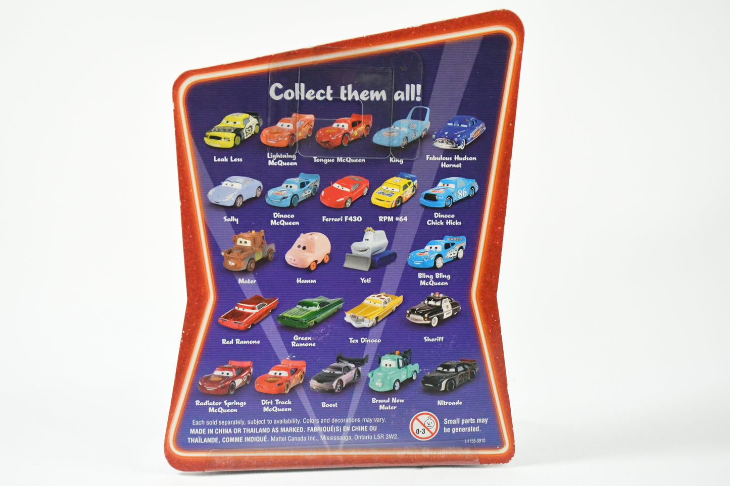 Disney-Pixar-Cars-Yeti-Supercharged-L4155 L0545- Die Cast Toy Car
