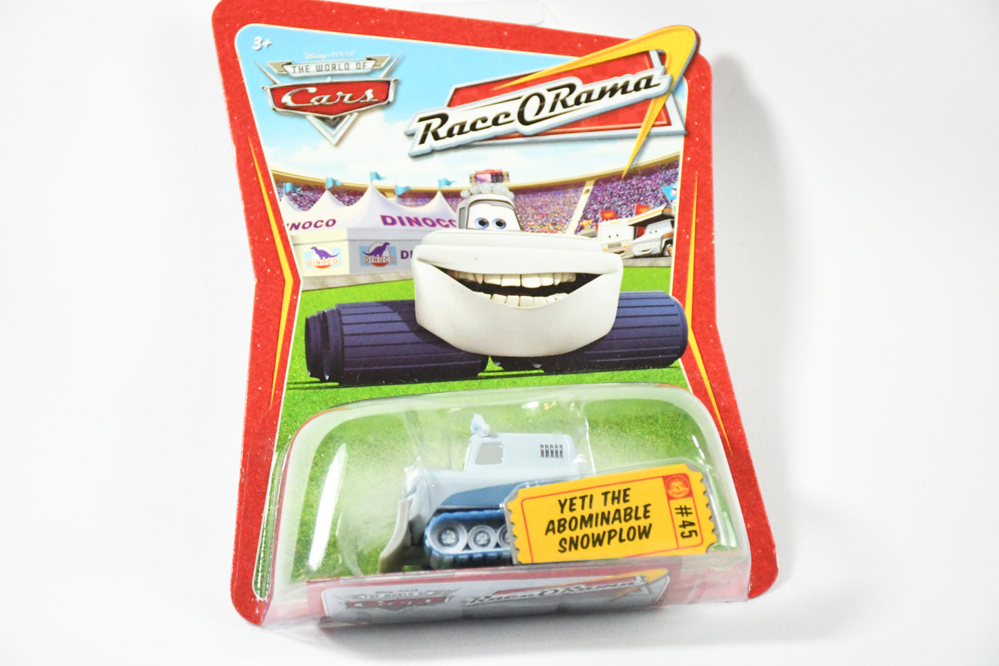 Disney -Pixar-- Cars - Yeti the Abominable Snowplow #45-Race O Roma-L4155-M1054-Toy car -mattel