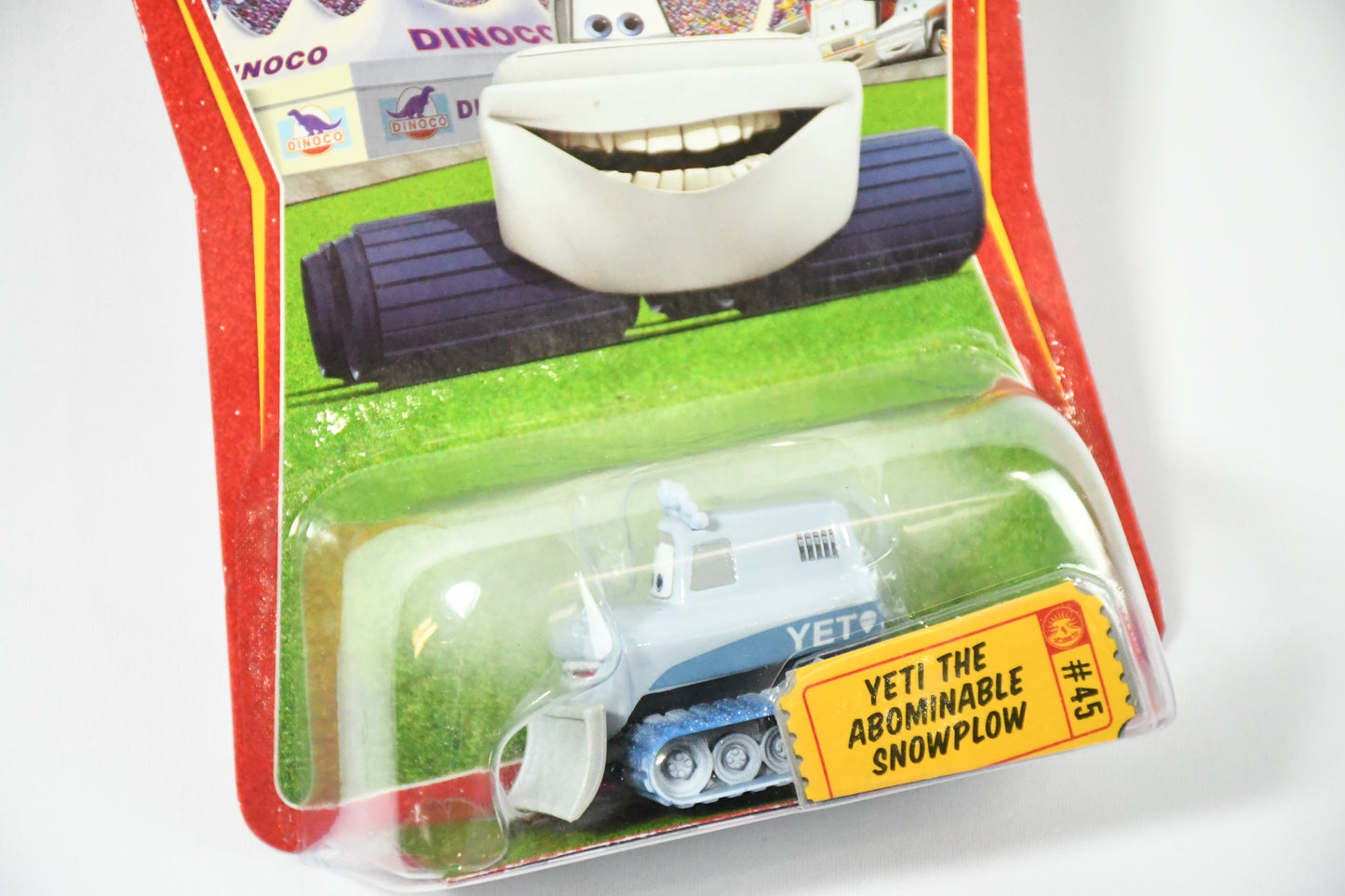 Disney -Pixar-- Cars - Yeti the Abominable Snowplow #45-Race O Roma-L4155-M1054-Toy car -mattel