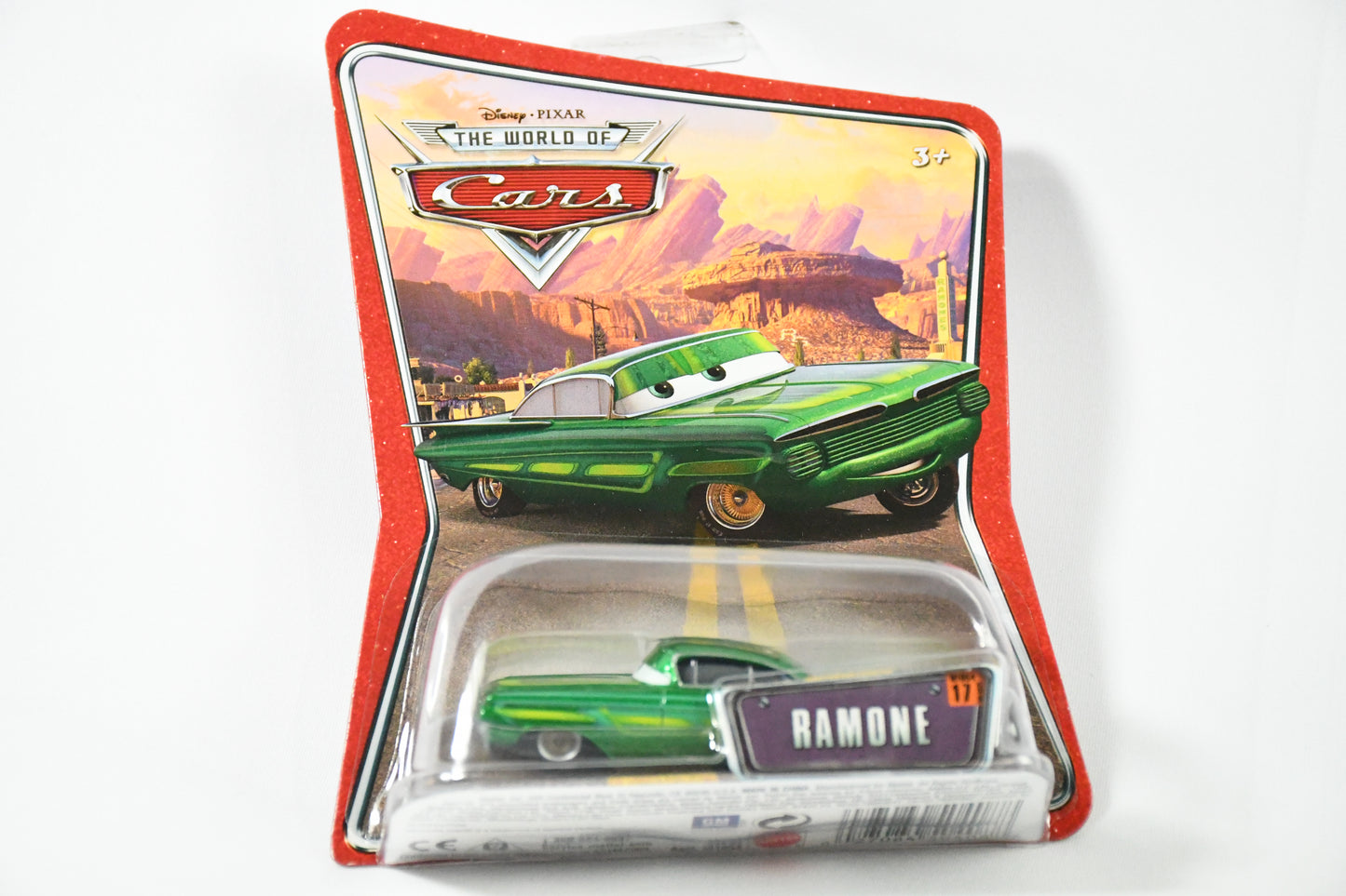 Disney- Pixar-Cars-Ramone #17-Green- L5262 M1054-