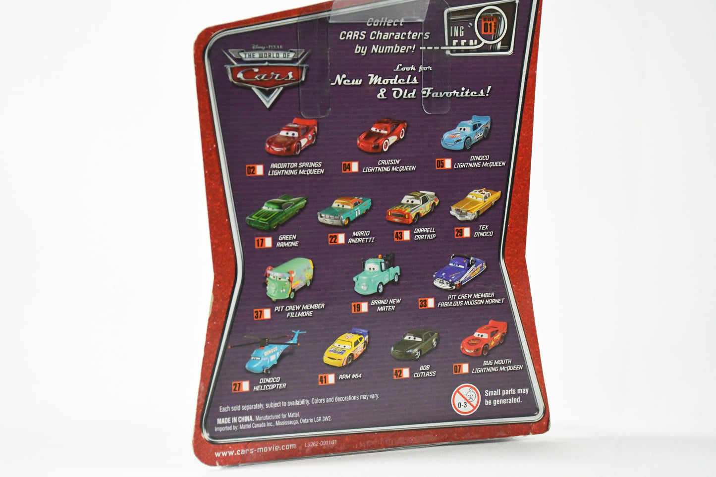 Disney- Pixar-Cars-Ramone #17-Green- L5262 M1054-