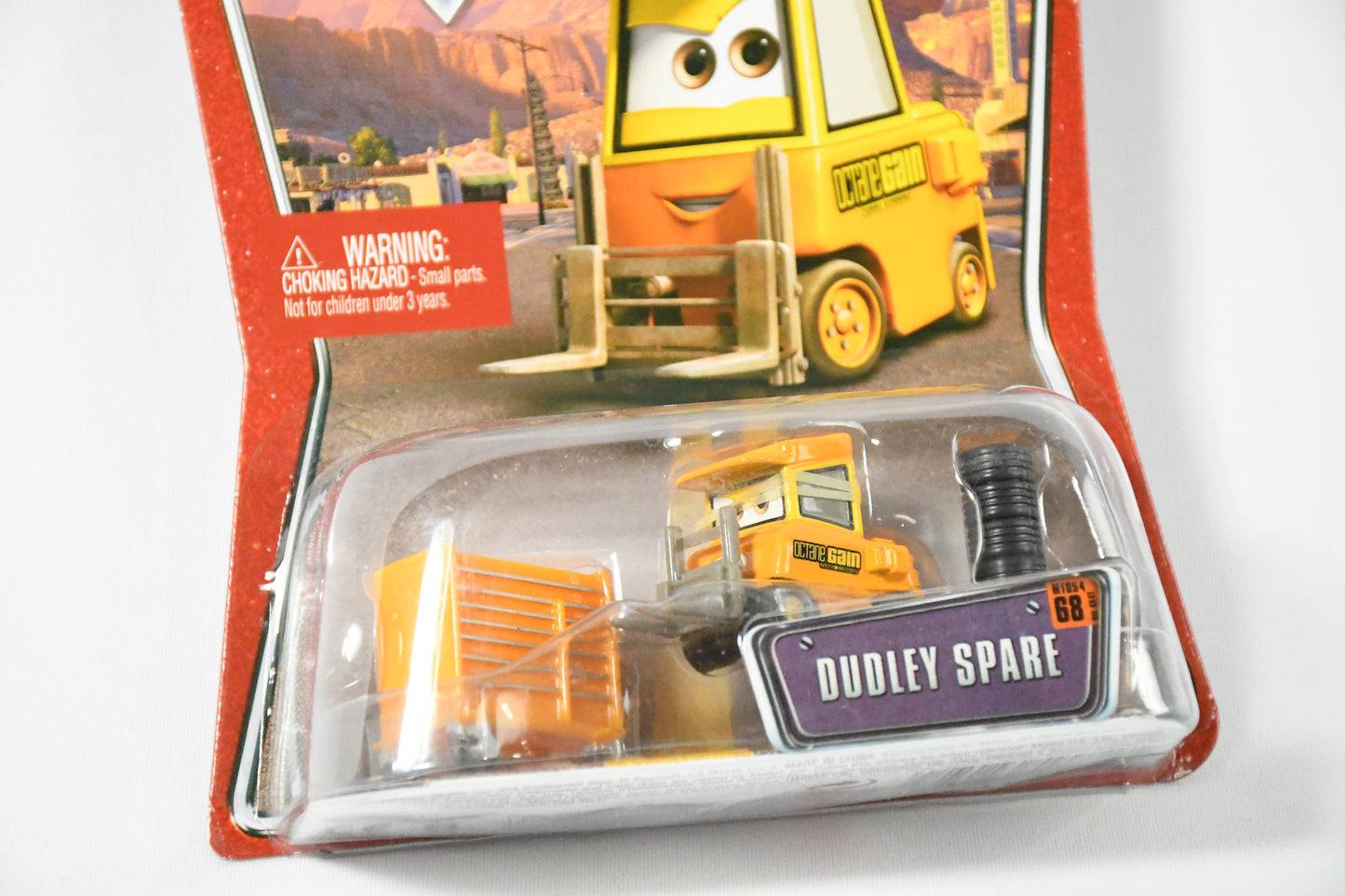 Disney-Pixar-Cars-Mattel- Dudley Spare #68-M6106 M1054- NIB