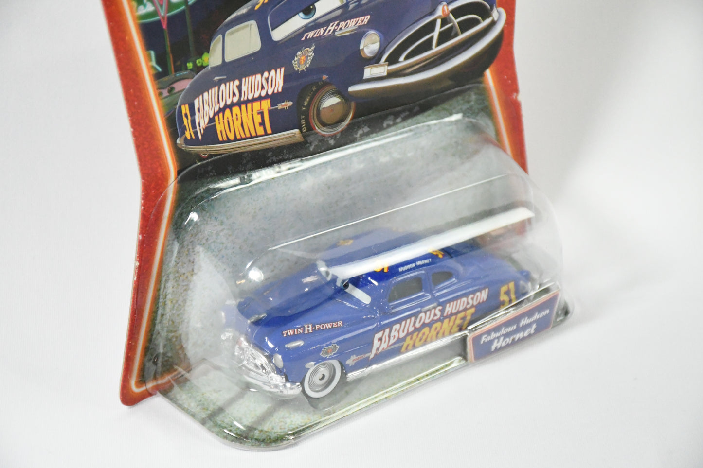 Disney-Pixar-Cars-Fabulous Hudson Hornet-Supercharged-K4588 L0545-NIB