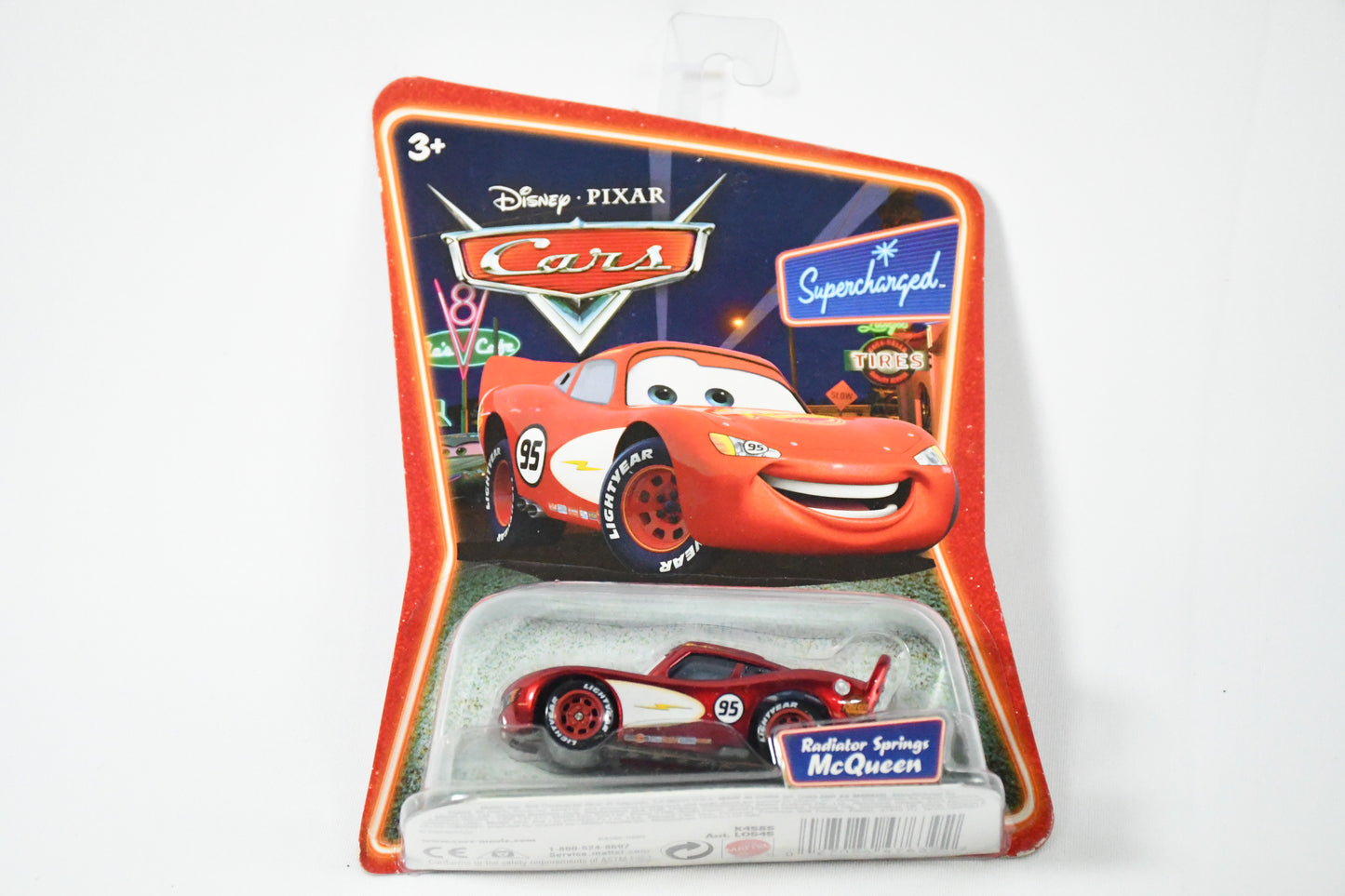 Disney-Pixar-Cars-Mattel- Radiator Springs McQueen-Supercharge-K4585 L0545