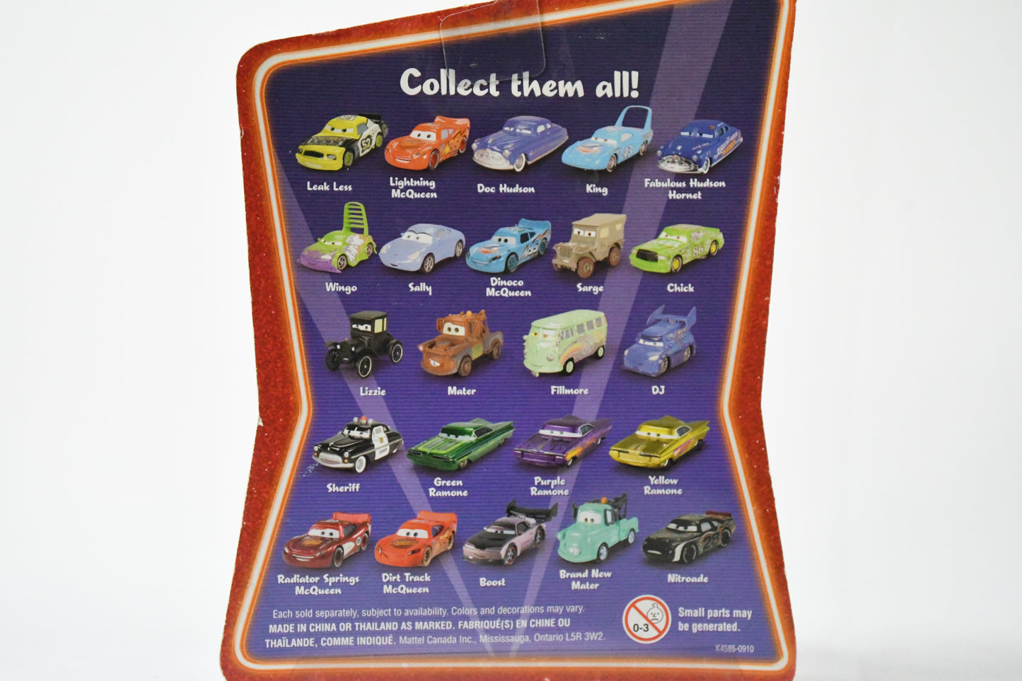 Disney-Pixar-Cars-Mattel- Radiator Springs McQueen-Supercharge-K4585 L0545
