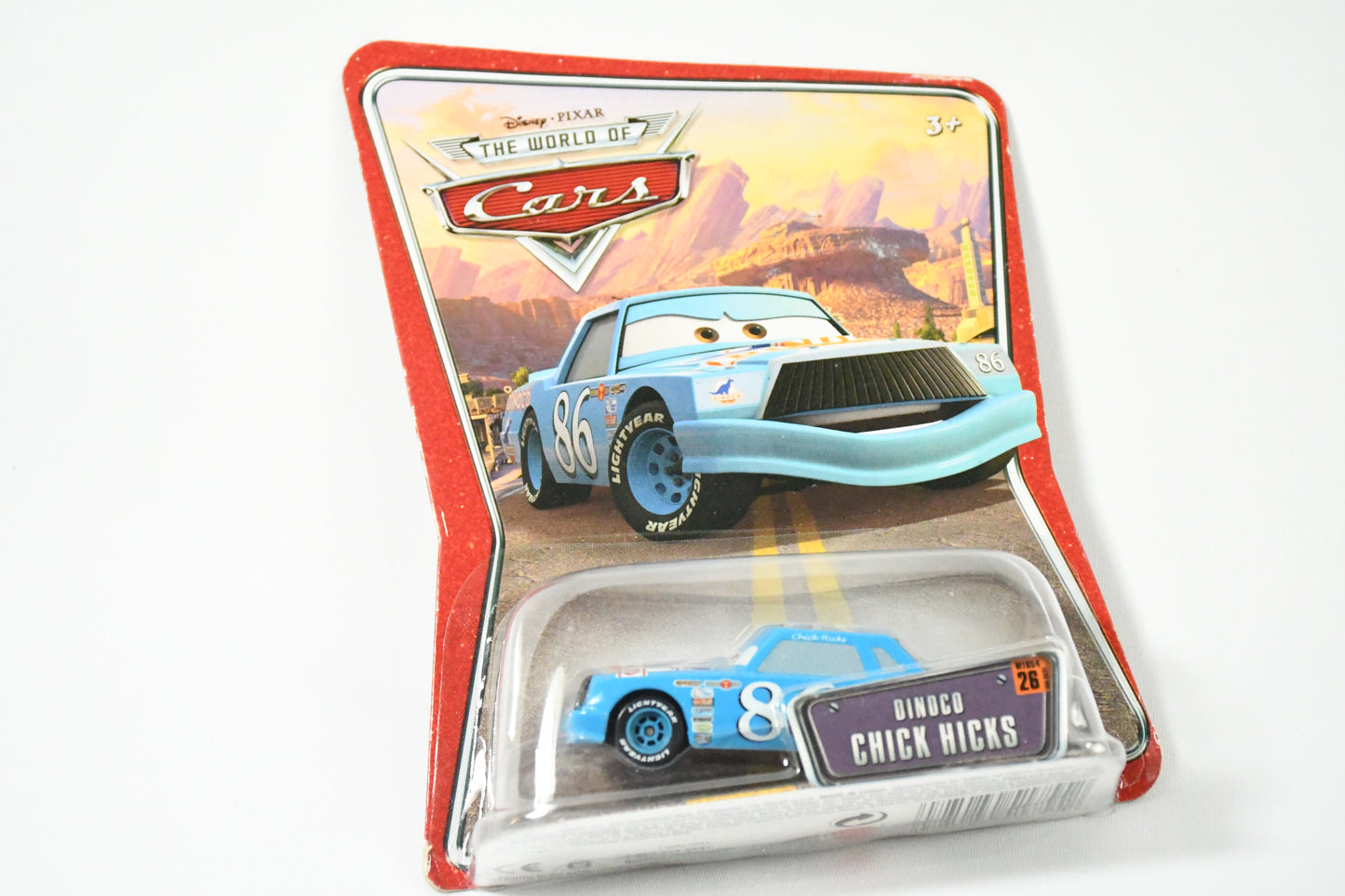Disney- Pixar-Cars-Mattel- Dindco Chick Hicks -L6552 M1054