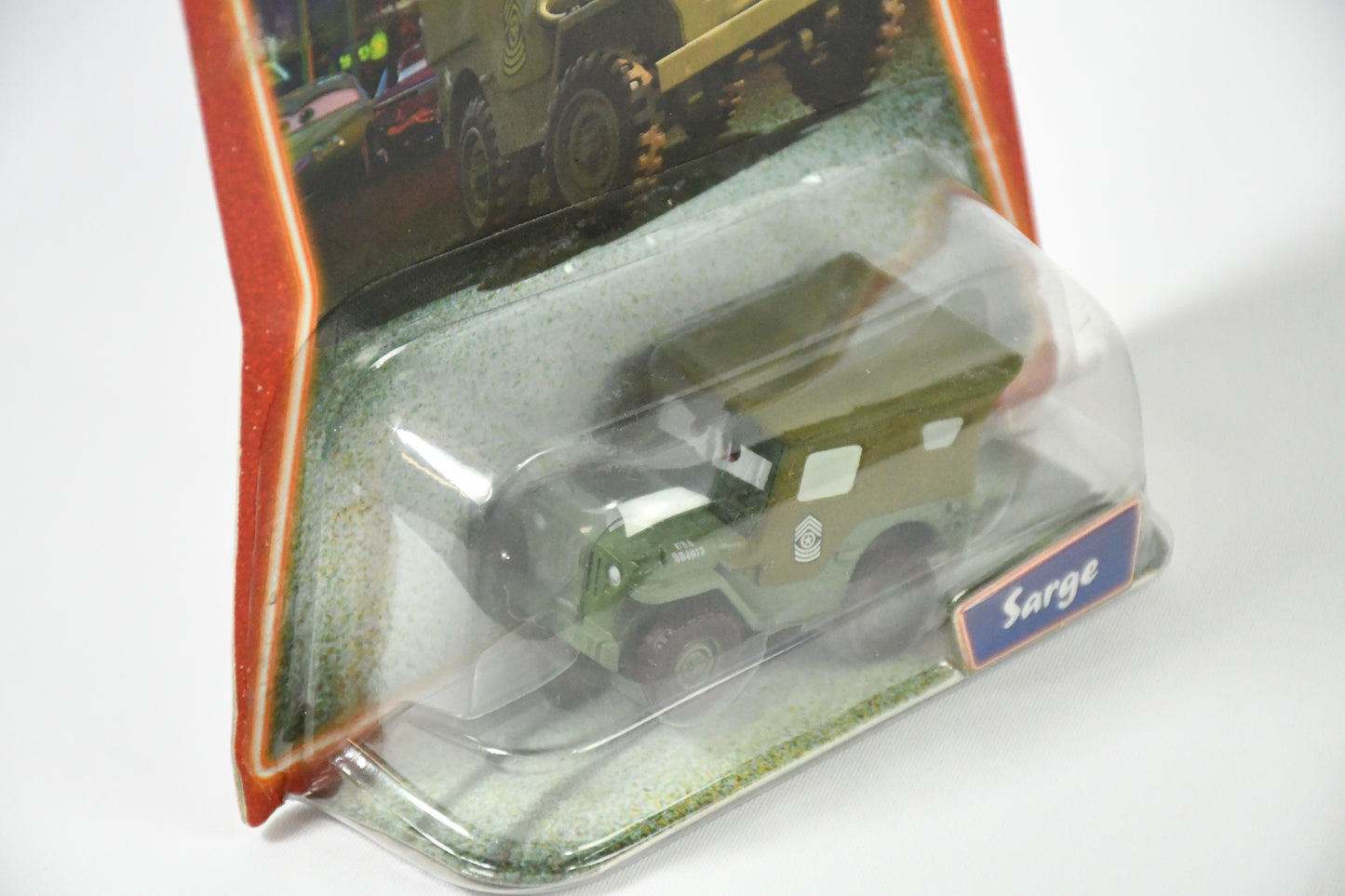Disney-Pixar- Cars-Mattel- Sarge- Supercharge-M1253 L0545