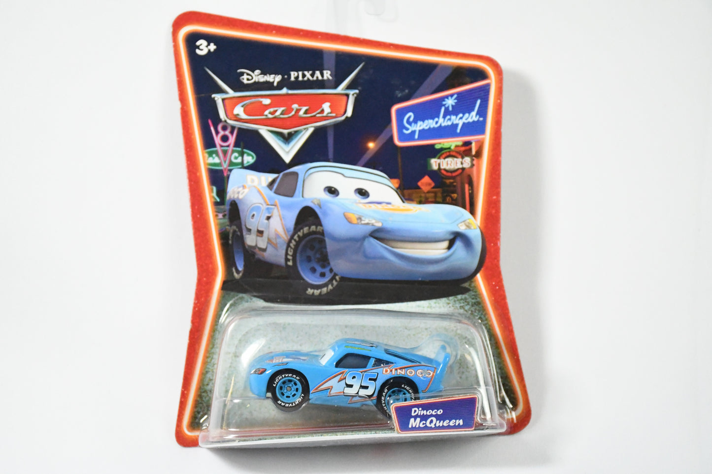 Disney-Pixar- Cars-Dinoco Mc Queen-Supercharge-L5261 L0545-Die cast