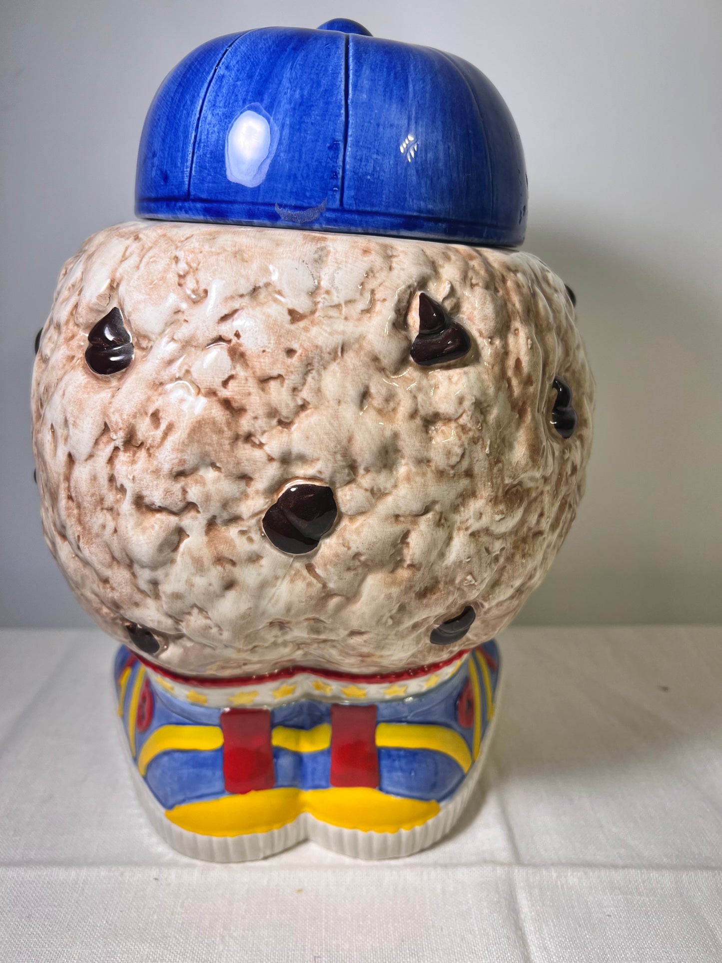 vintage-1991- Chip- cookie jar-Fitz Floyd- Famous Amos