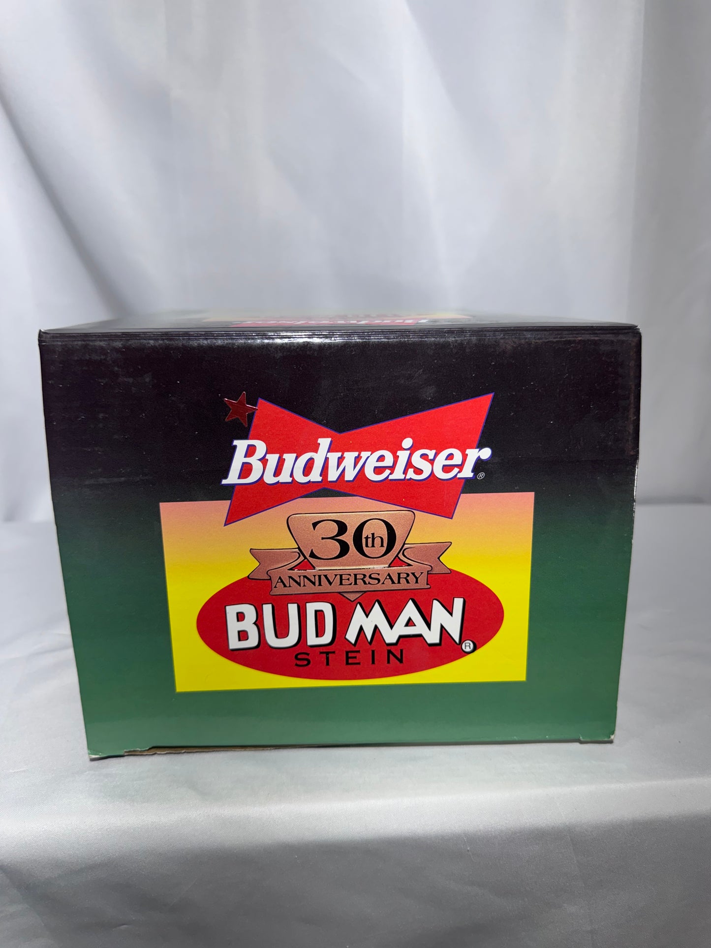 1999 Budweiser Bud Man 30th Anniversary Stein CS401 – 1999 – Original Box