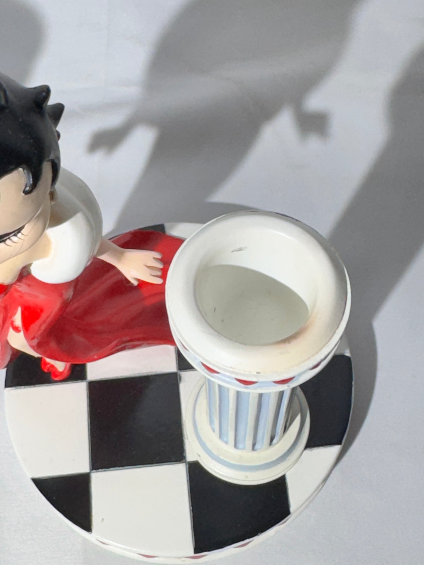 Betty Boop “Enchanted Evening” Collector Candlestick Set Pudgy & Bimbo – Rare