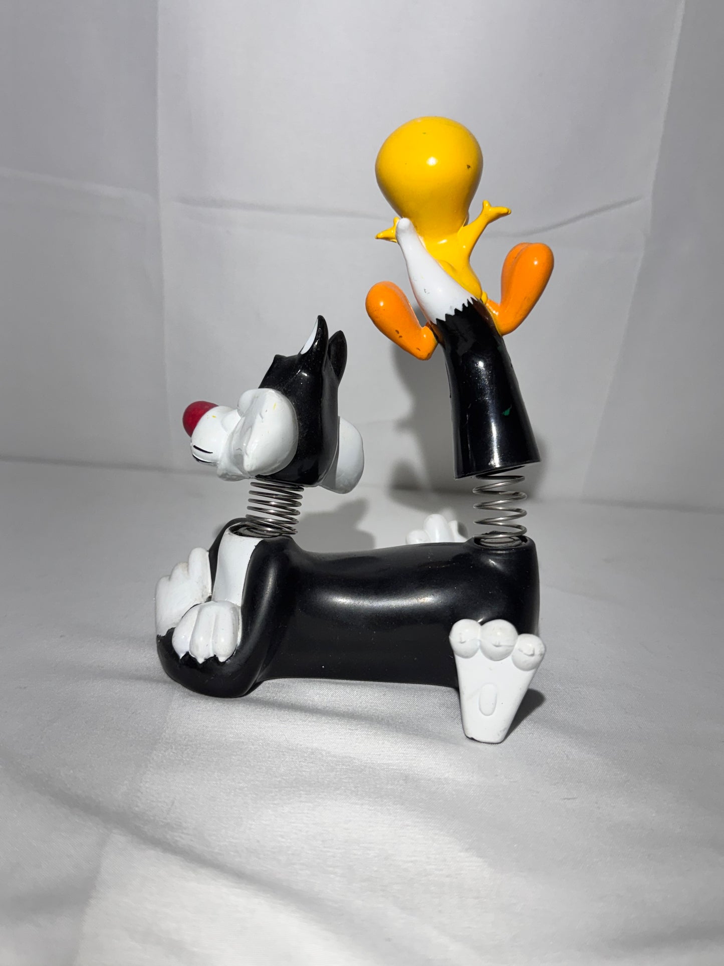 Looney Tunes Tweety & Sylvester Bobblehead – 1998 Warner Bros