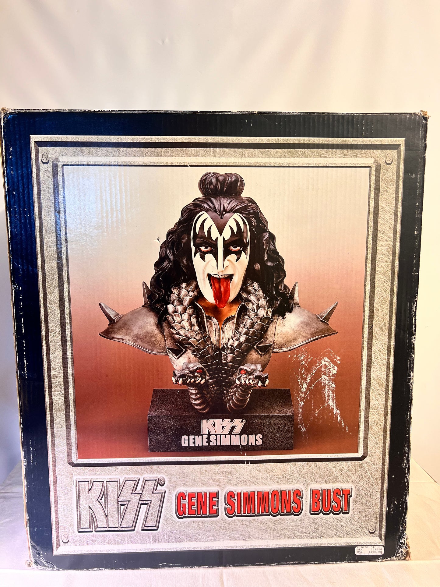 Rare- KISS - set of 4 Bust- 1999 Licensed arranged by Signatures Superstars-