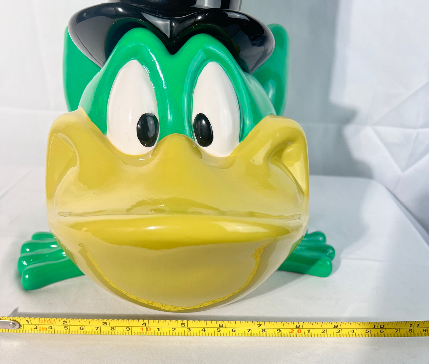 Michigan J. Frog - 11 1/2” Cookie jar- Warner Brothers-1998