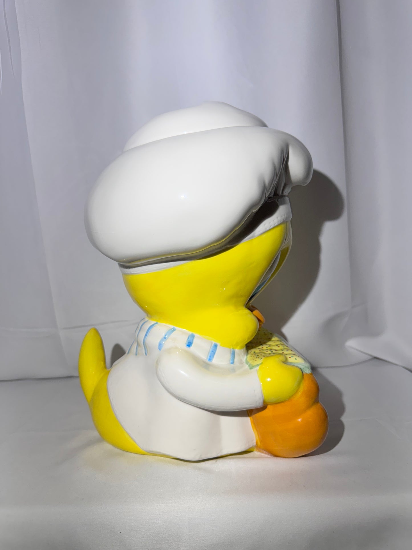 Tweety Bird- 13” Cookie Jar with sound box- Baking - Gibson- Looney Tunes- Warner Brothers