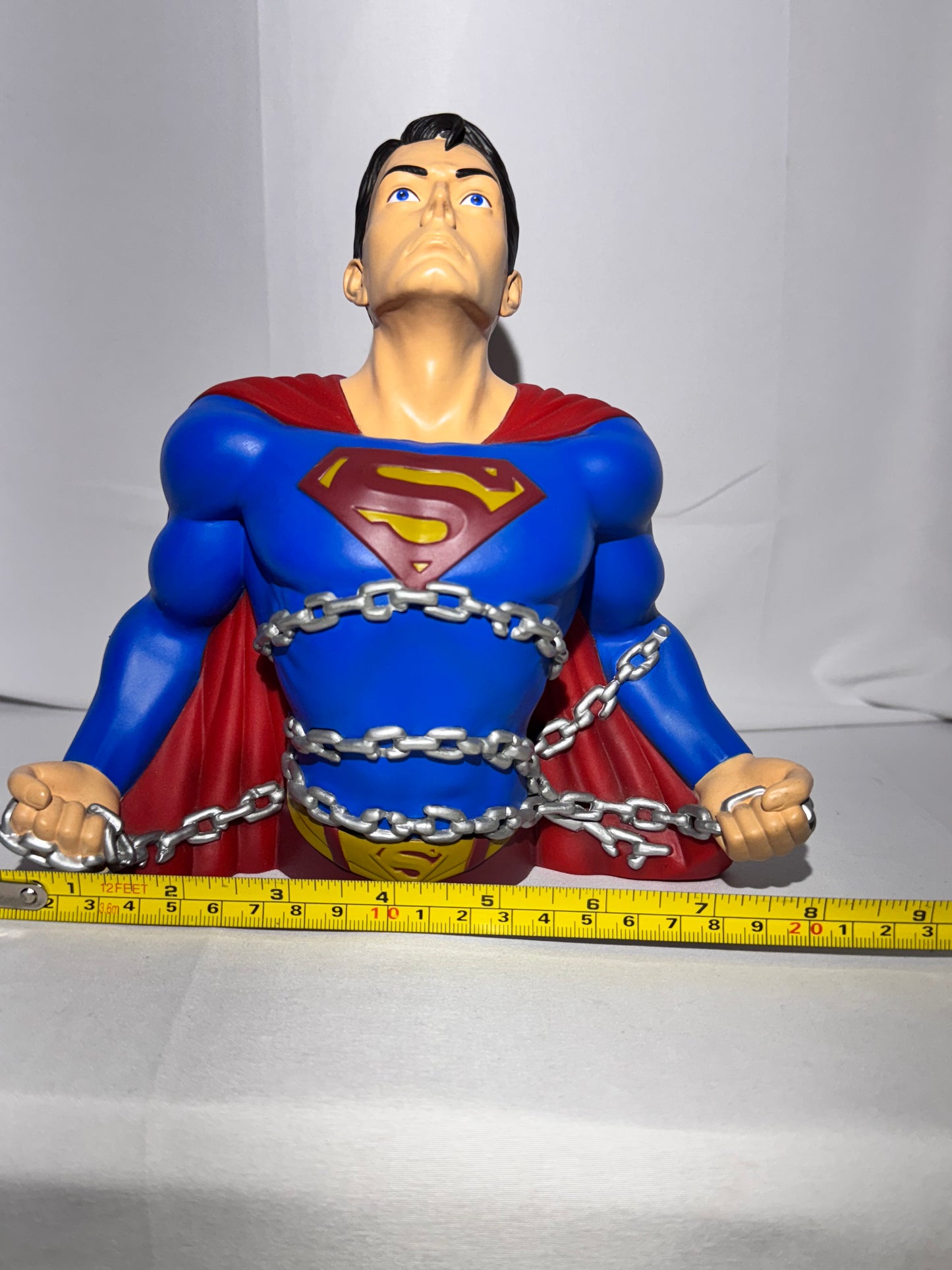 Superman- plastic bank - Warner Brothers- DC Comics