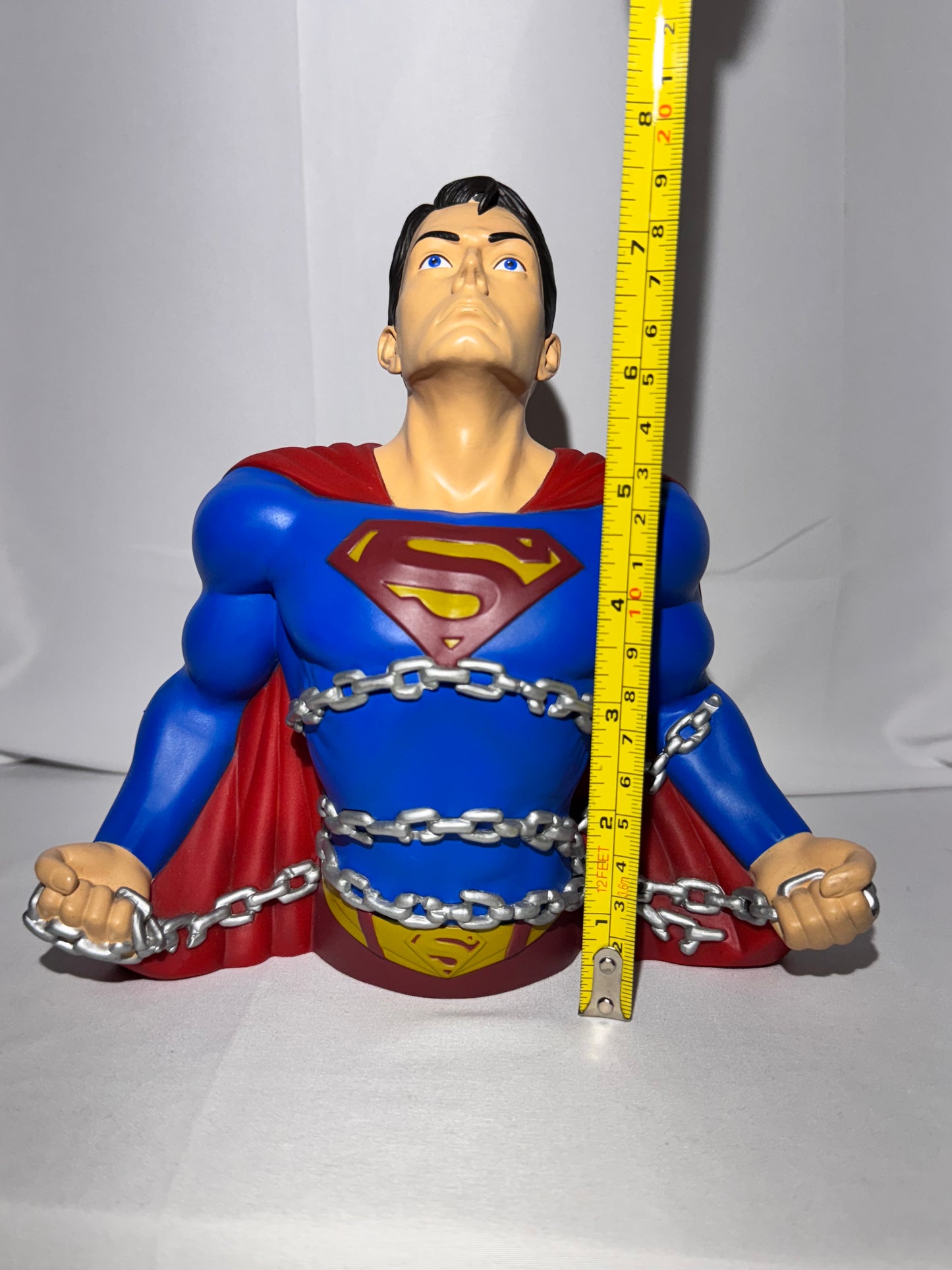 Superman- plastic bank - Warner Brothers- DC Comics