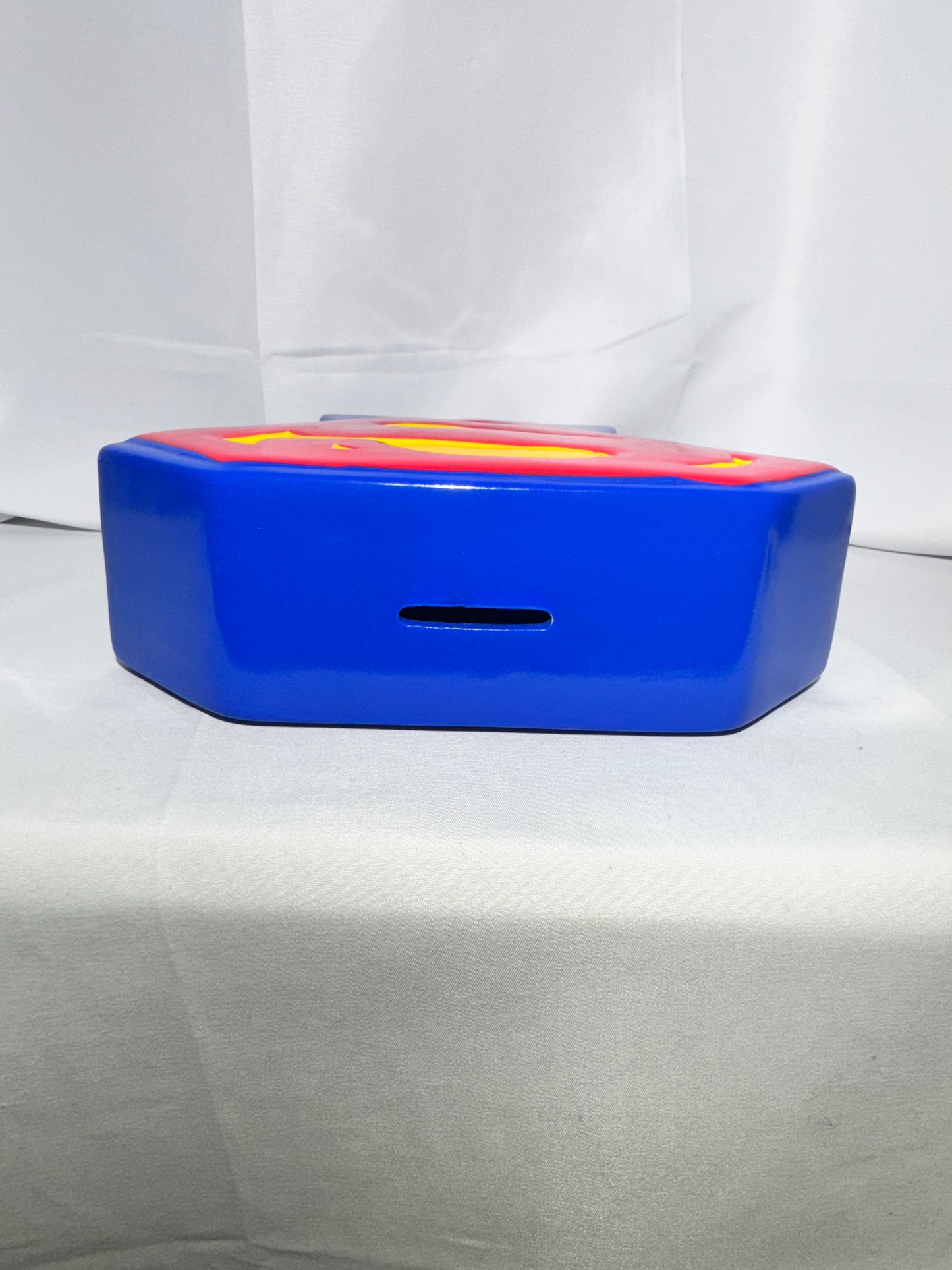 Superman - Ceramic Bank - Warner Brothers- DC Comics - logo