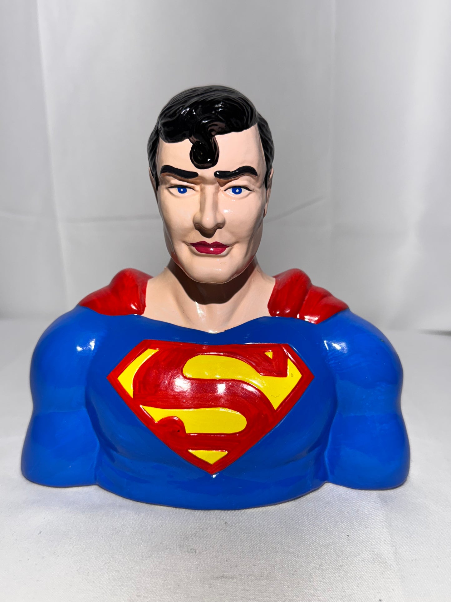 Superman - ceramic bank - Enesco - 1987 - Warner Brothers- DC Comics