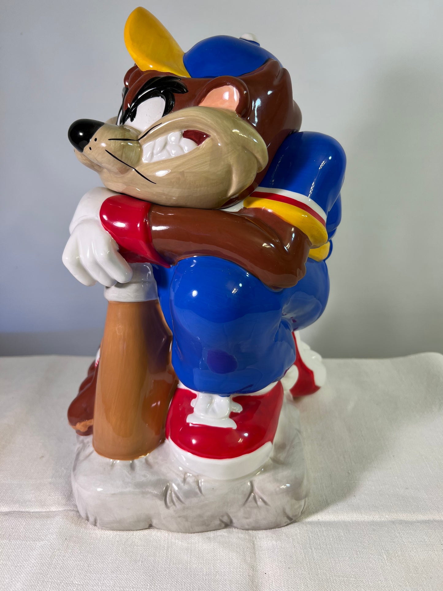 Taz Cookie Jar - “Batter Up” - Looney Tunes- Warner Bros