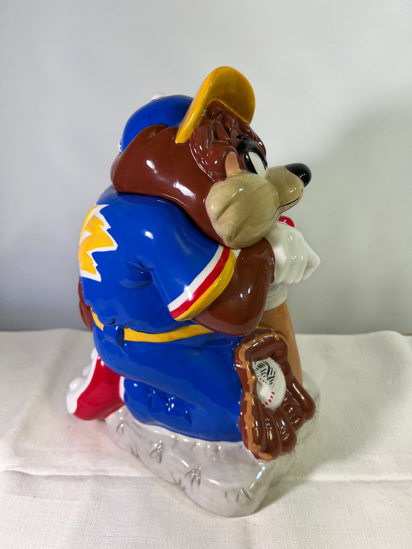 Taz Cookie Jar - “Batter Up” - Looney Tunes- Warner Bros