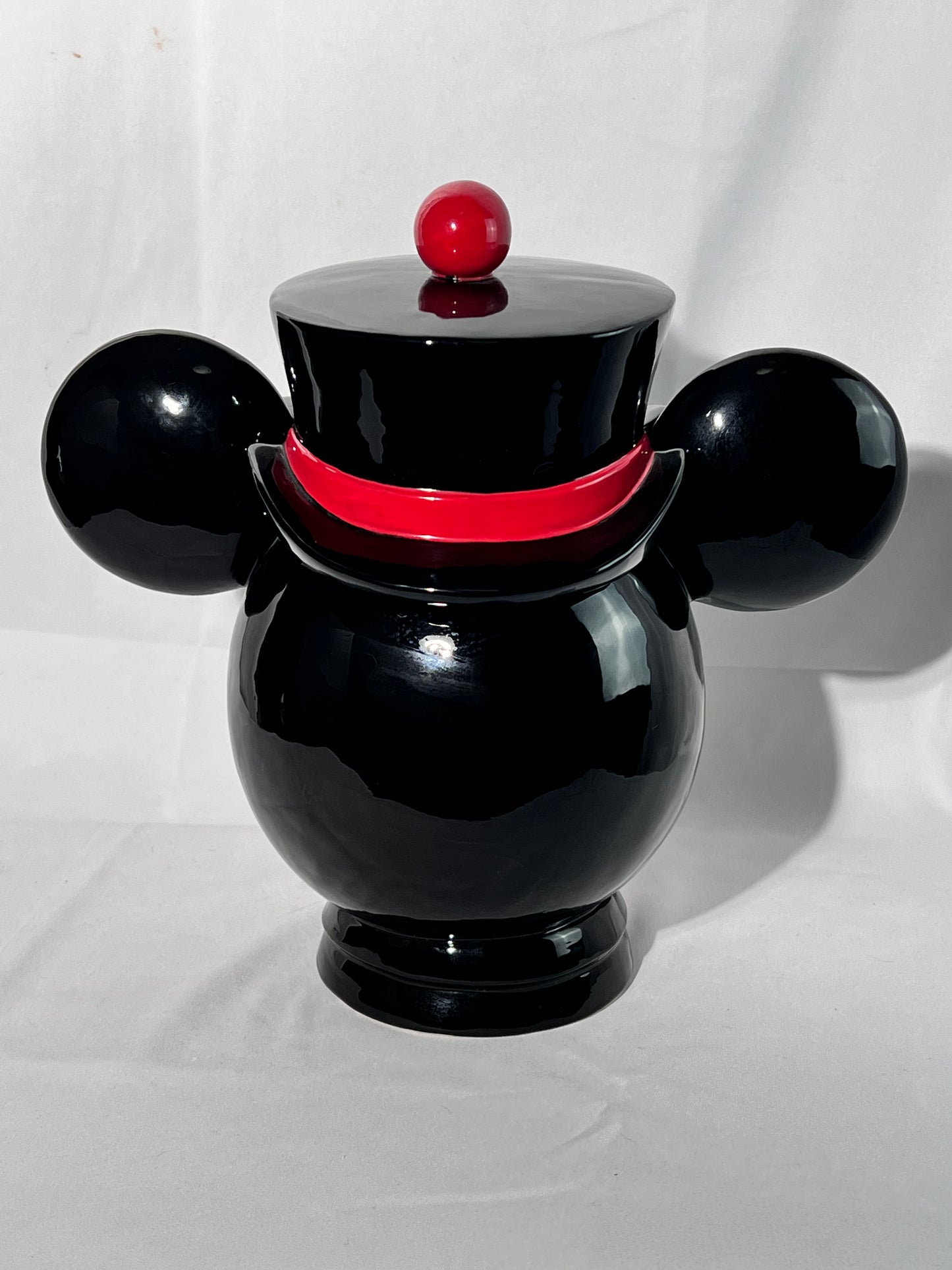 Mickey Mouse - 12 1/2” Cookie Jar - Disney- Enesco - made in Malaysia