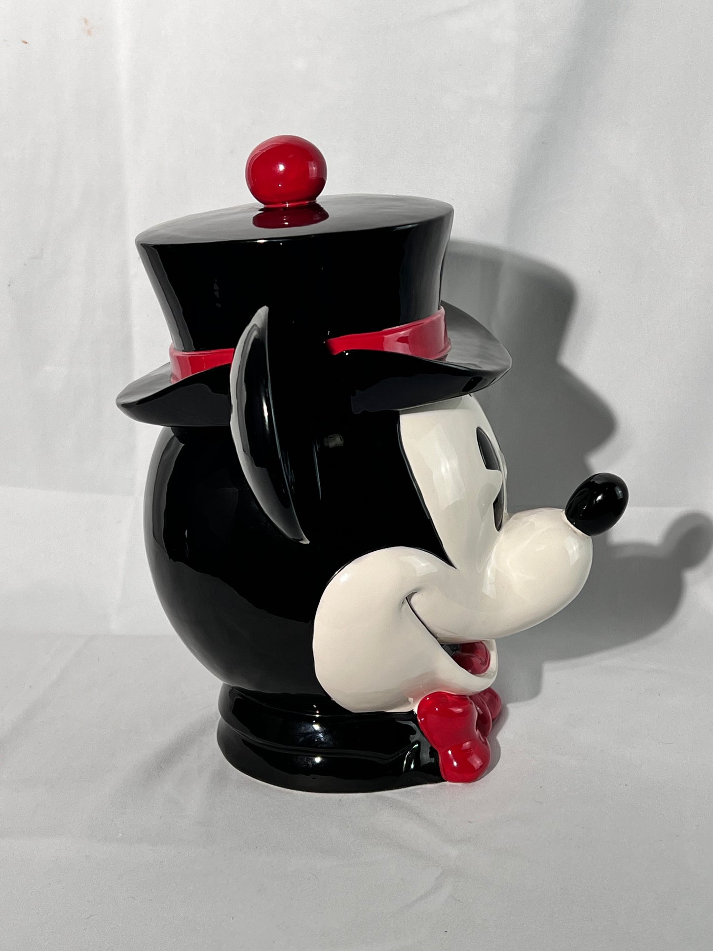 Mickey Mouse - 12 1/2” Cookie Jar - Disney- Enesco - made in Malaysia