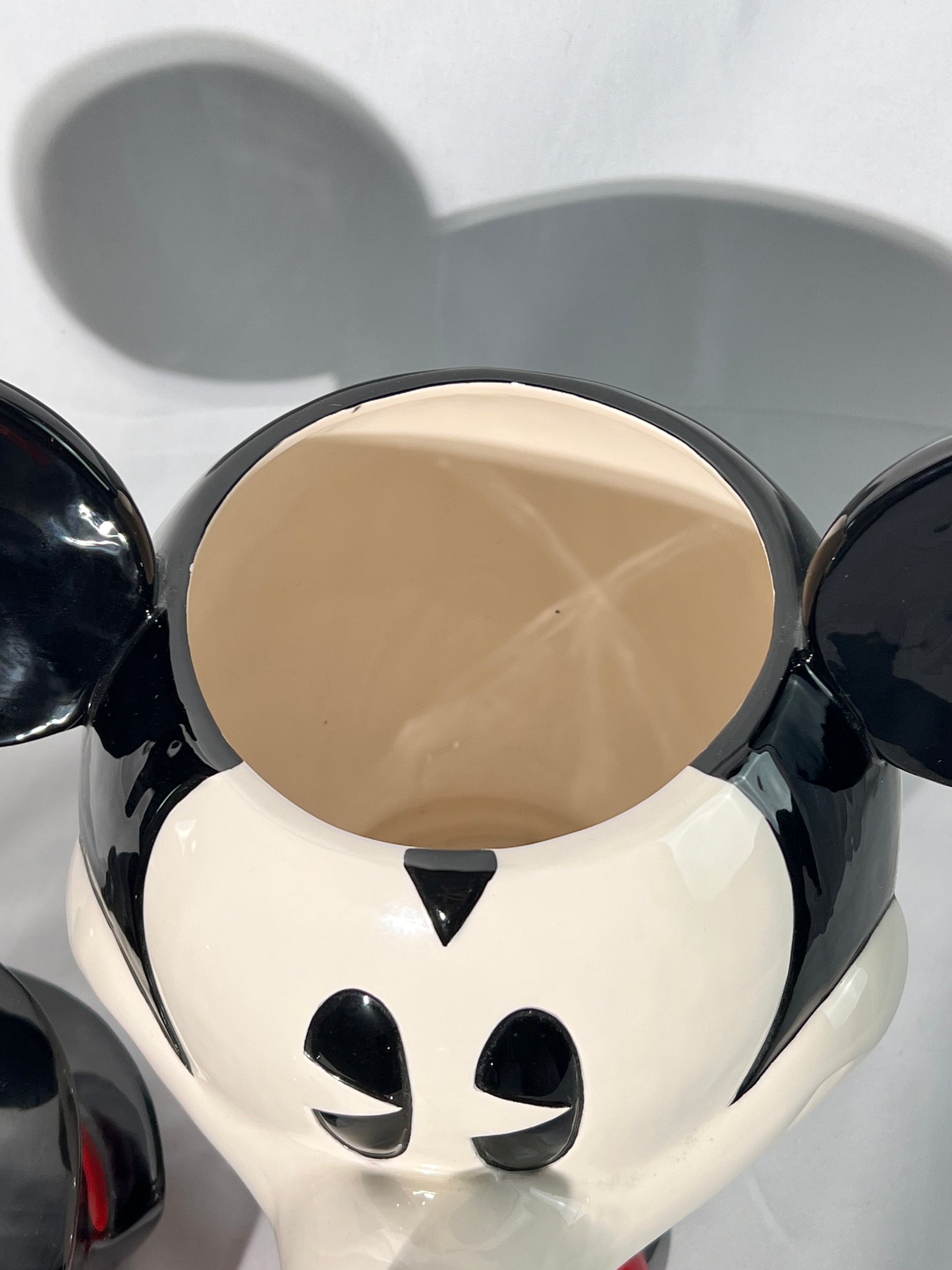 Mickey Mouse - 12 1/2” Cookie Jar - Disney- Enesco - made in Malaysia