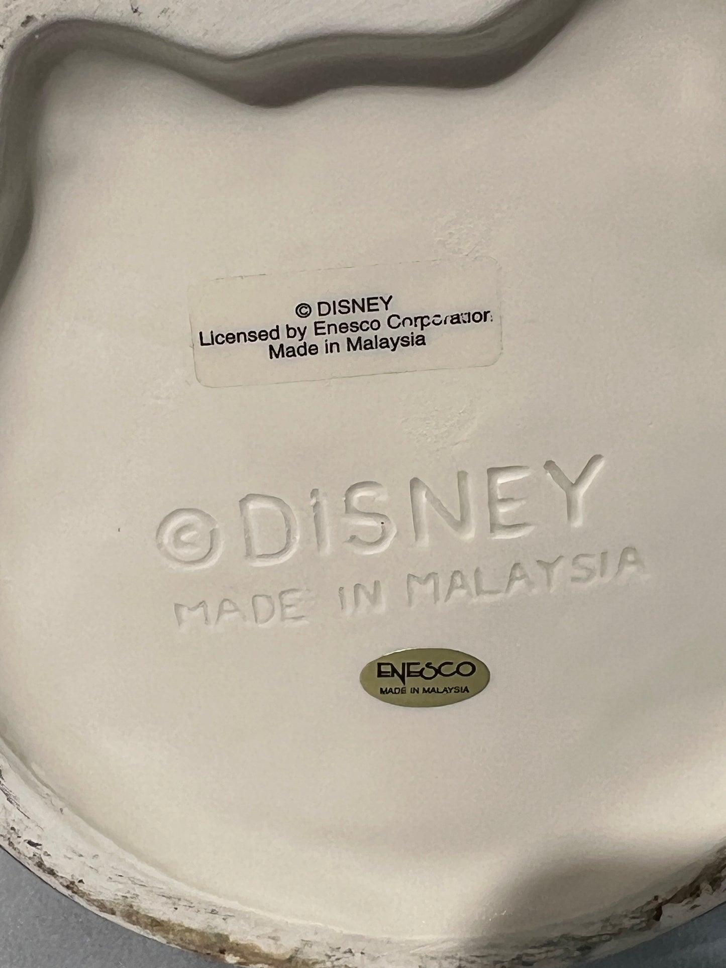 Mickey Mouse - 12 1/2” Cookie Jar - Disney- Enesco - made in Malaysia