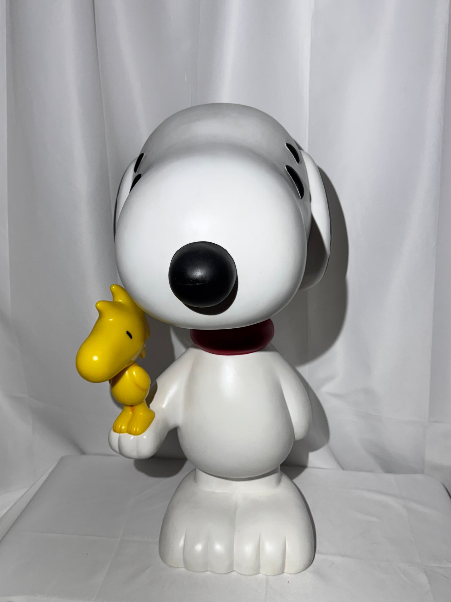 Giant Snoopy and Woodstock- double bubble head - Bank - 24” Funko pop- 2007 - Peanuts