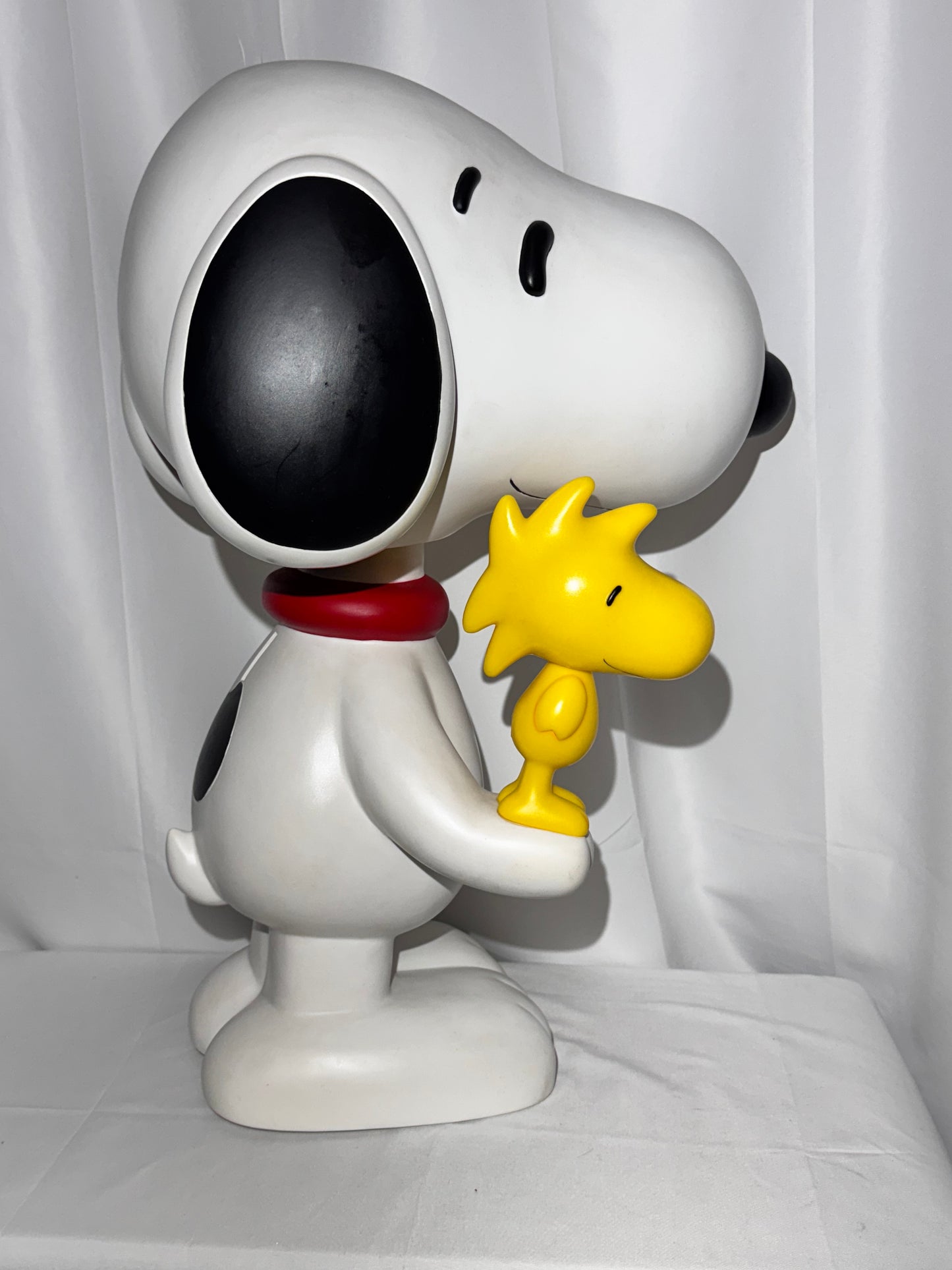 Giant Snoopy and Woodstock- double bubble head - Bank - 24” Funko pop- 2007 - Peanuts