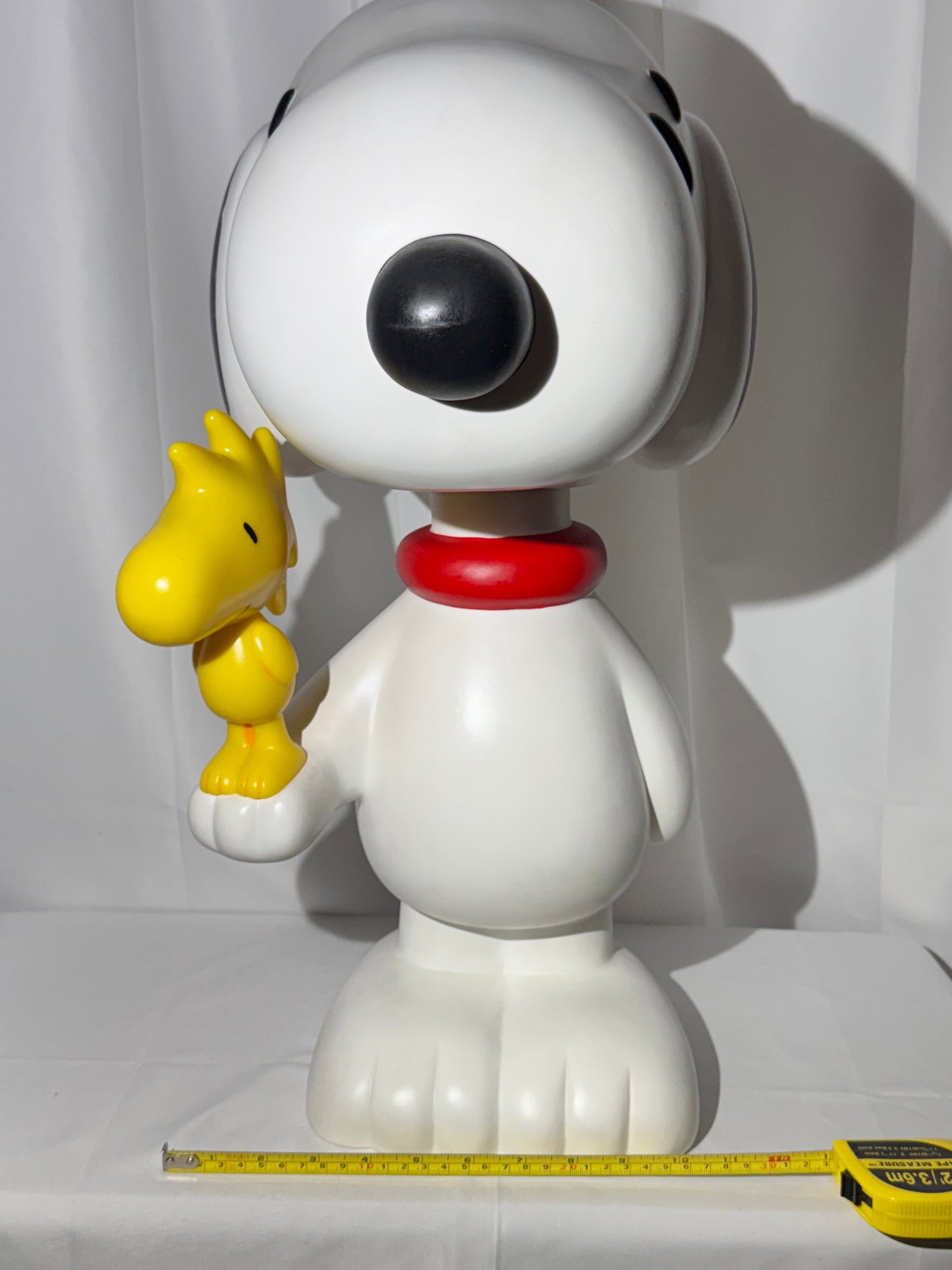 Giant Snoopy and Woodstock- double bubble head - Bank - 24” Funko pop- 2007 - Peanuts