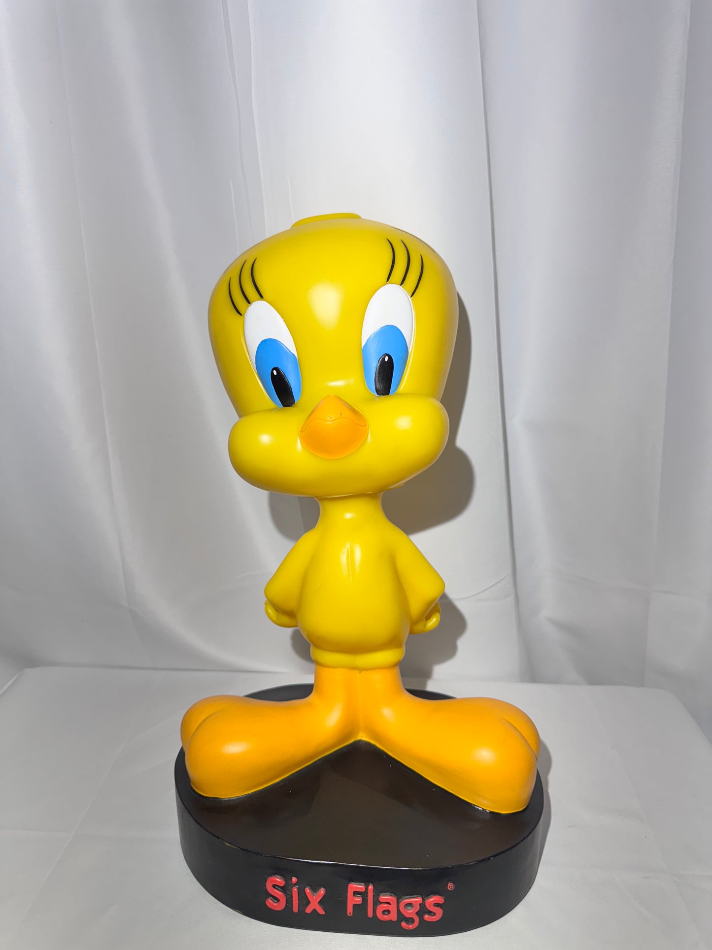 Tweety Bird- 17” Bank - Six Flags- Looney Tunes-Warner Brothers-1997