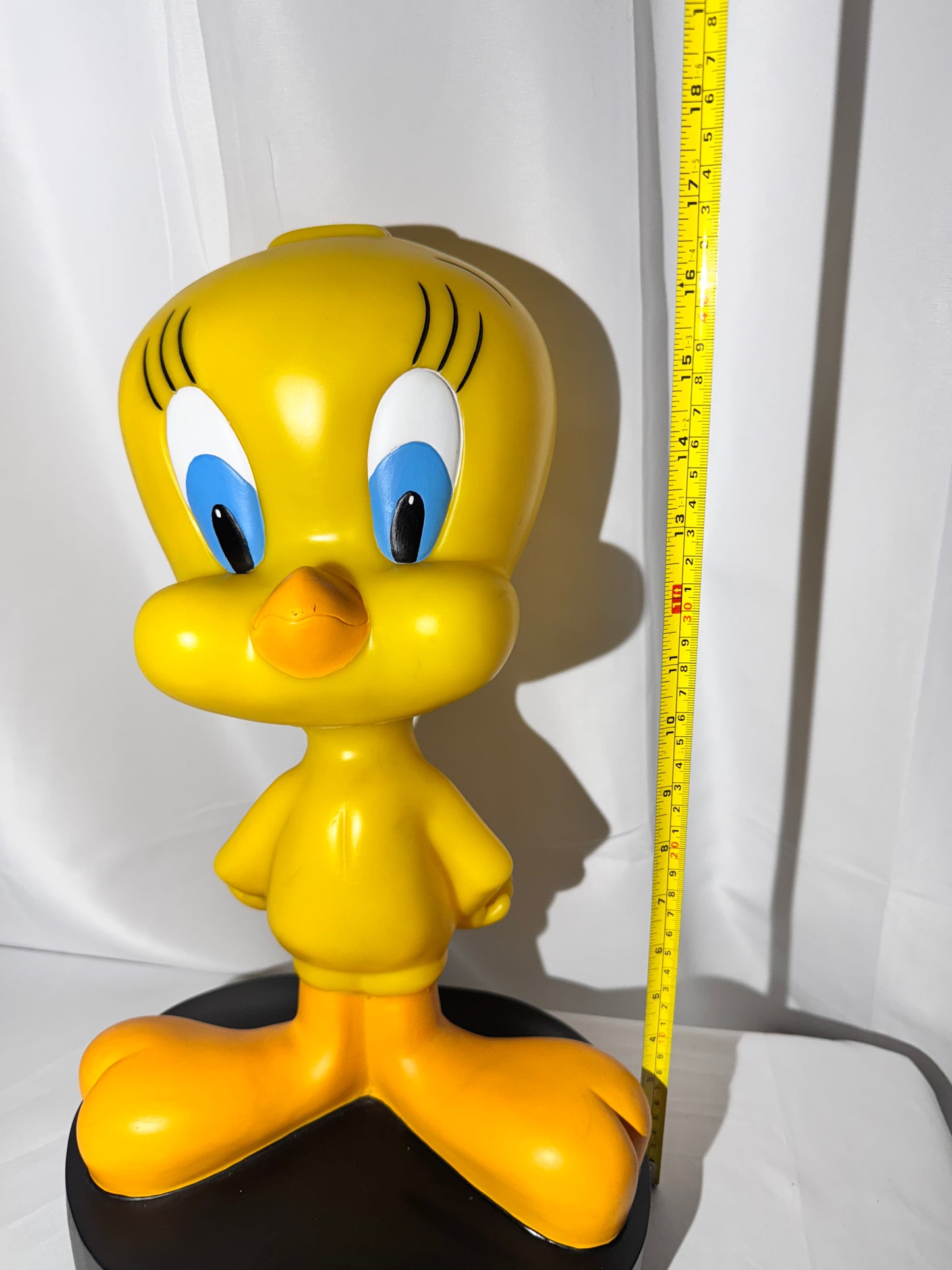 Tweety Bird- 17” Bank - Six Flags- Looney Tunes-Warner Brothers-1997