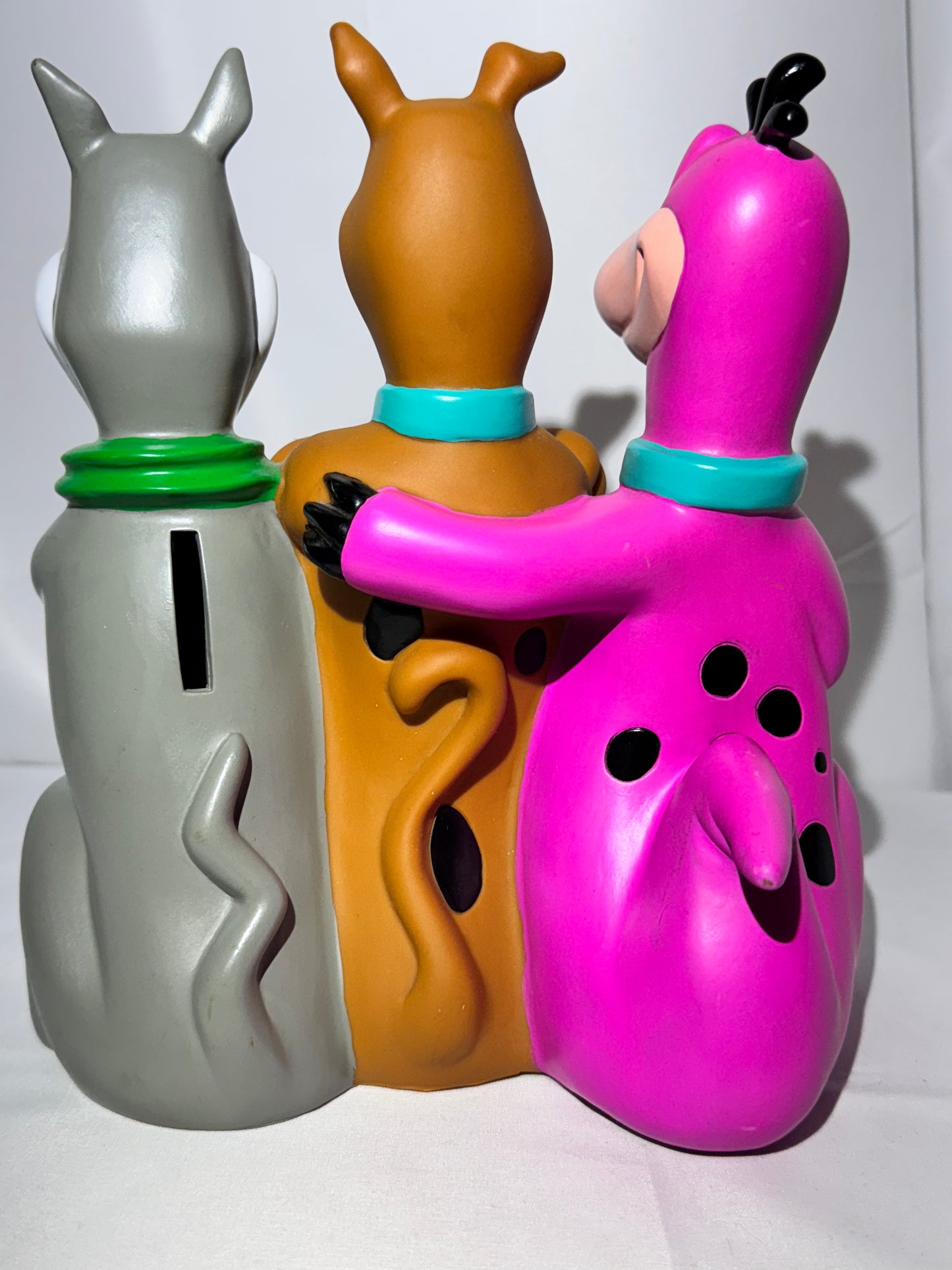 Dino, Scooby Doo, and Astro- bank- Hanna Barbera-1999 - Cartoon Network- pets