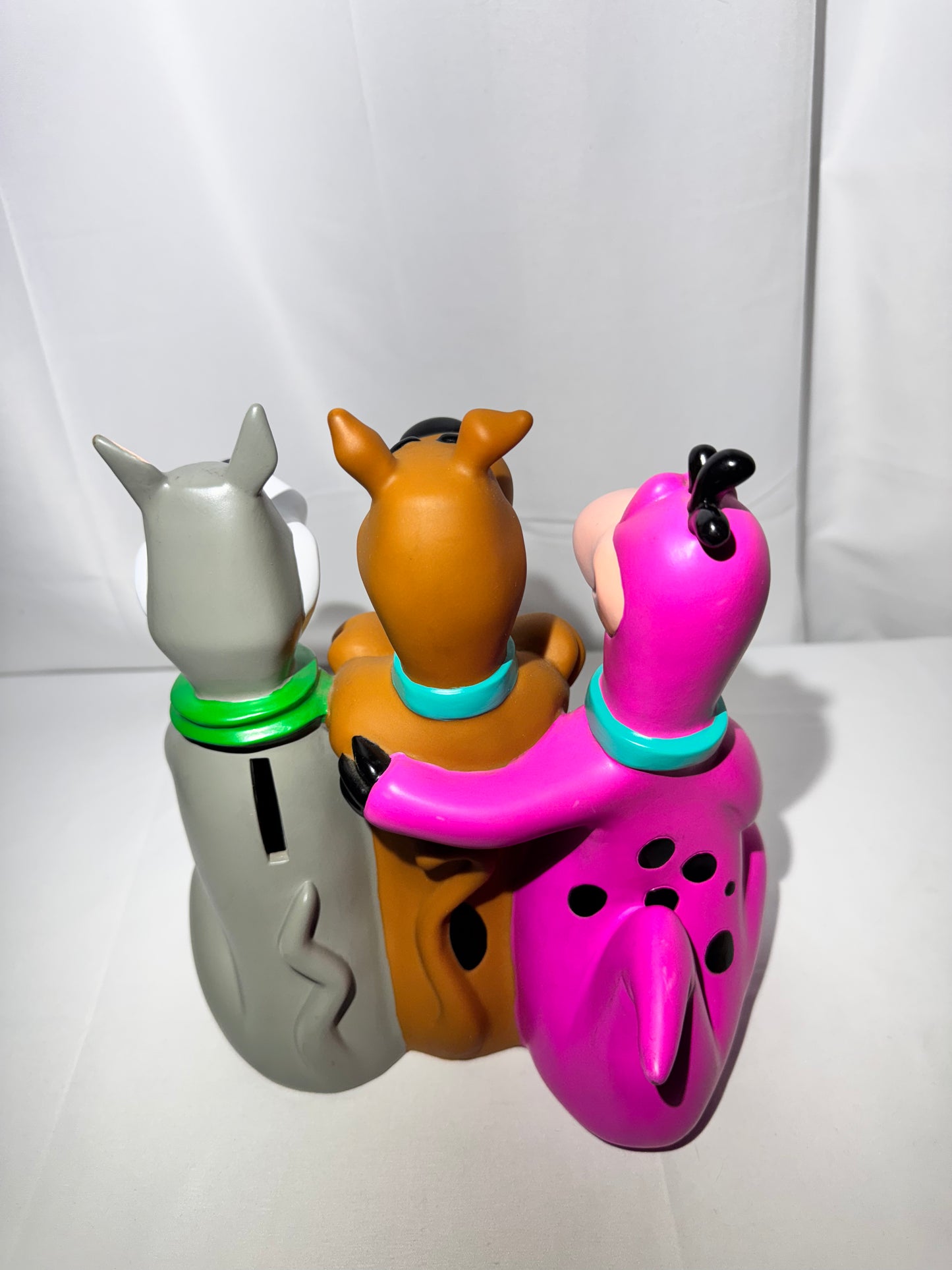 Dino, Scooby Doo, and Astro- bank- Hanna Barbera-1999 - Cartoon Network- pets
