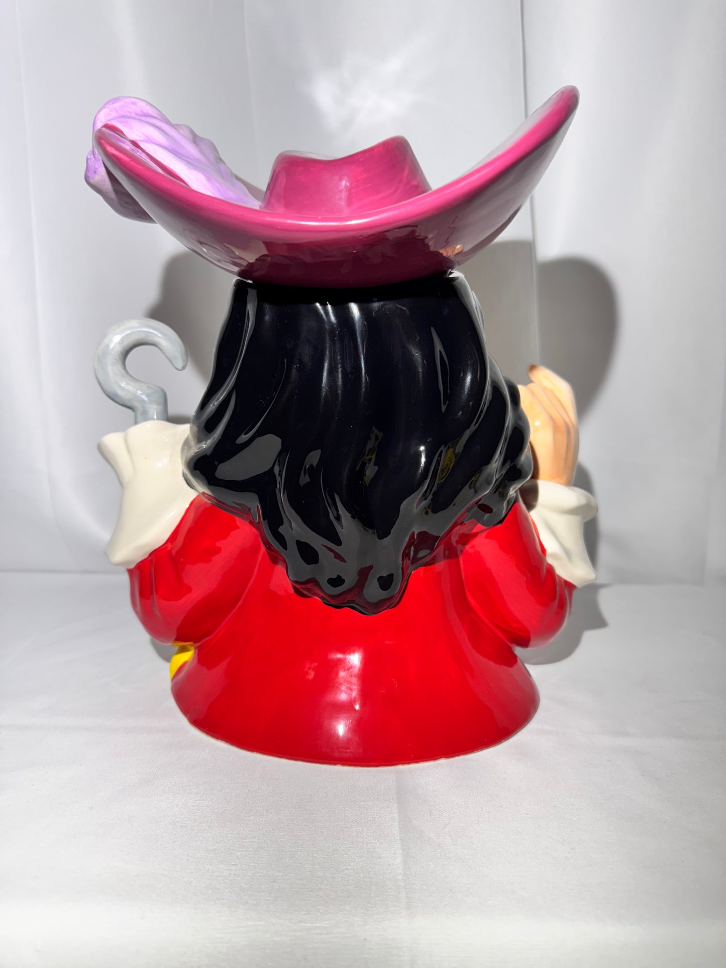 Captain Hook- Cookie Jar - Disney- Peter Pan - Westland Giftware- item number 24213