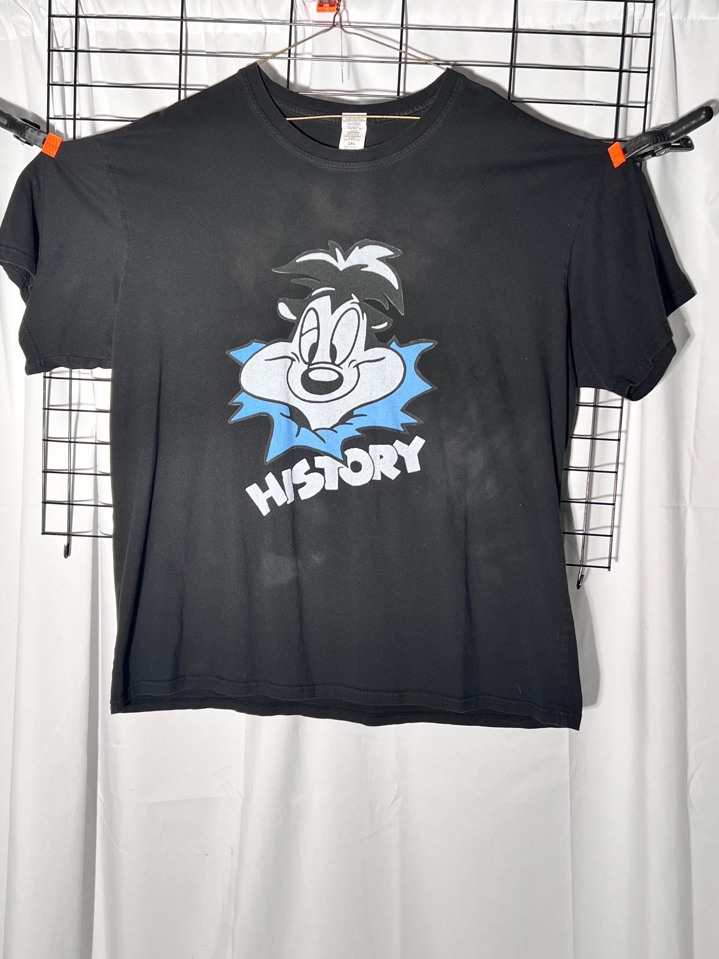 Vintage- Pepe Le Pew History- T-shirt - Size 2XL