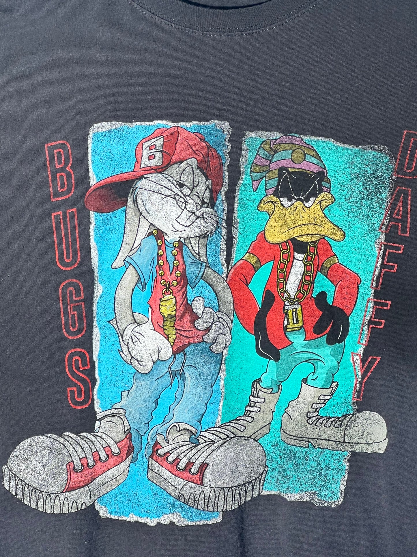 Bugs bunny and Daffy Duck - Vintage T-shirt- men’s size 2XL - Looney Tunes