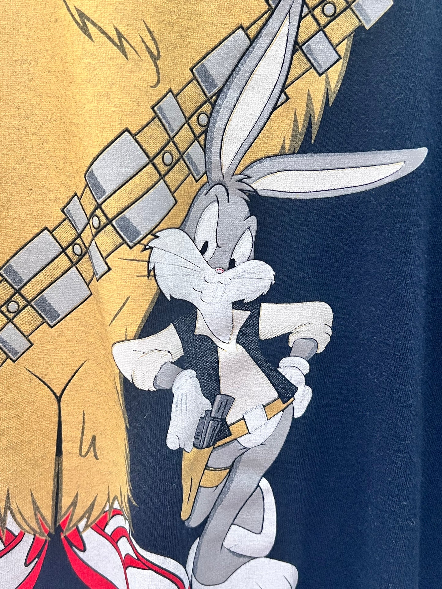 Gossamer and Bugs bunny -Vintage Men’s t-shirt - star wars theme (Chewbacca & Hon Solo) - Looney Tunes - Size XL