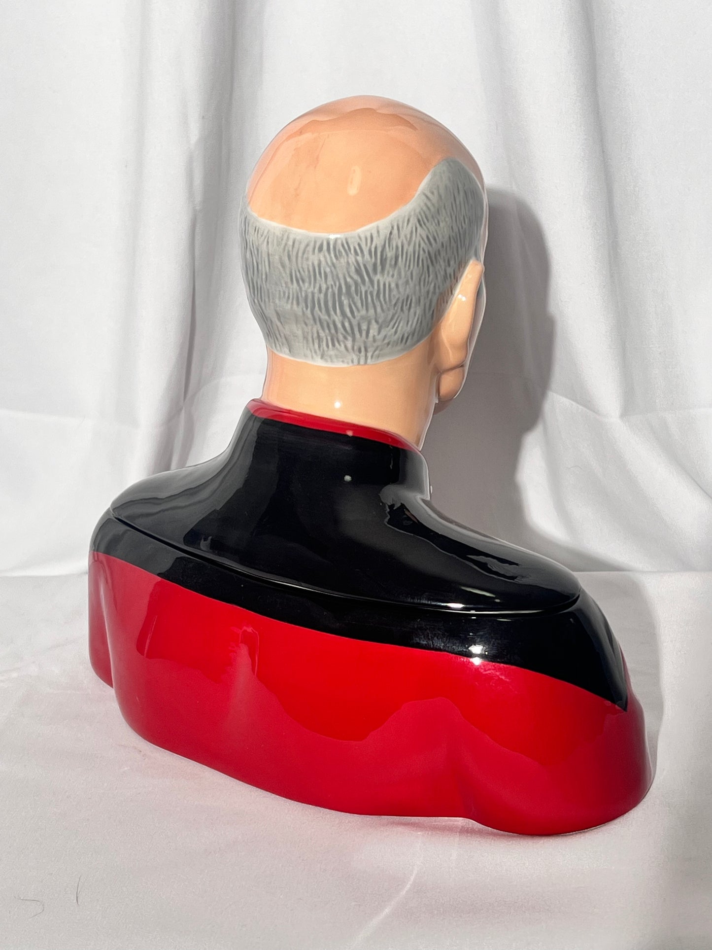 Star Trek - The Next Generation- Captain Picard- cookie jar- Westland Giftware-2014 -