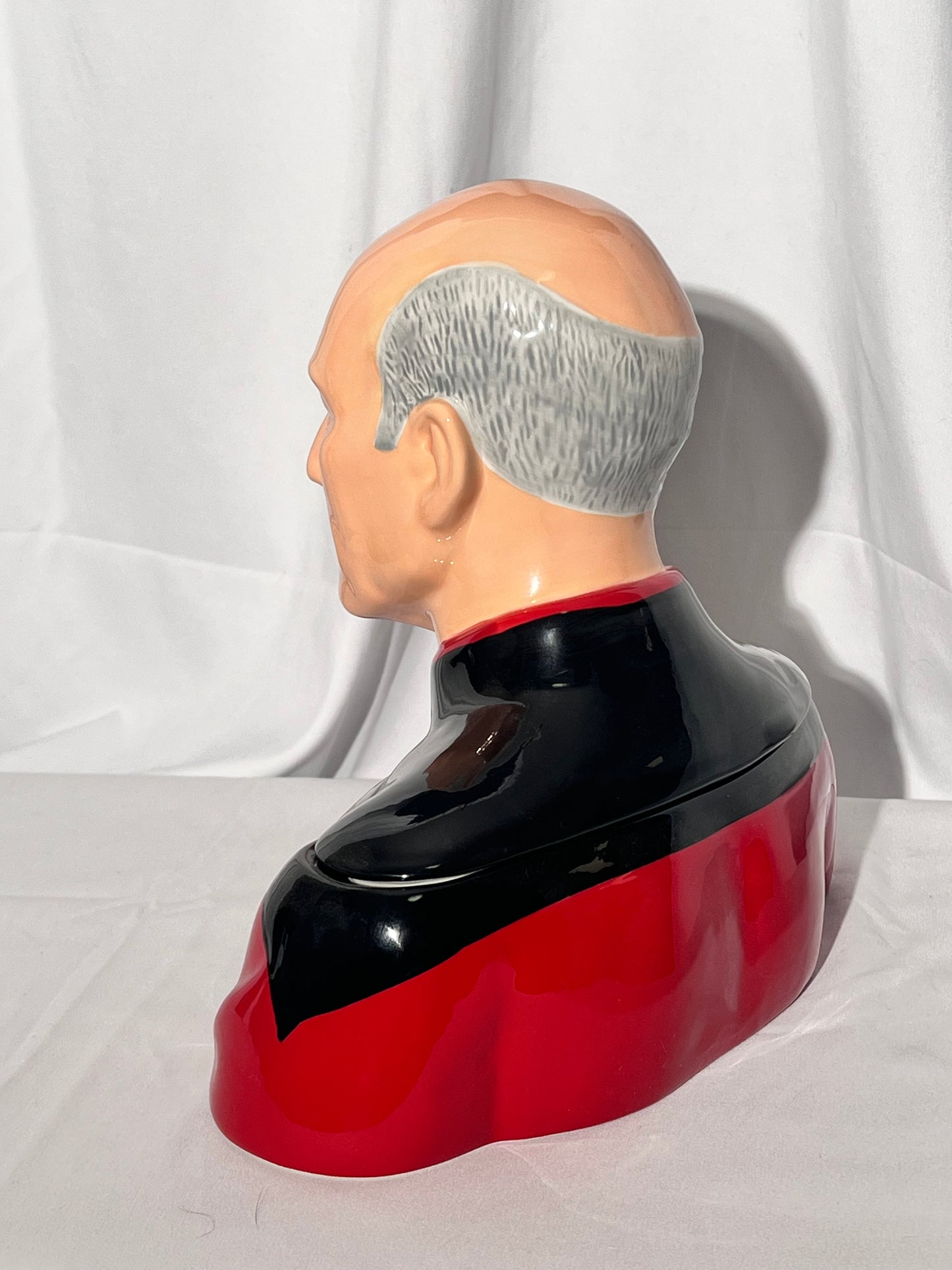 Star Trek - The Next Generation- Captain Picard- cookie jar- Westland Giftware-2014 -