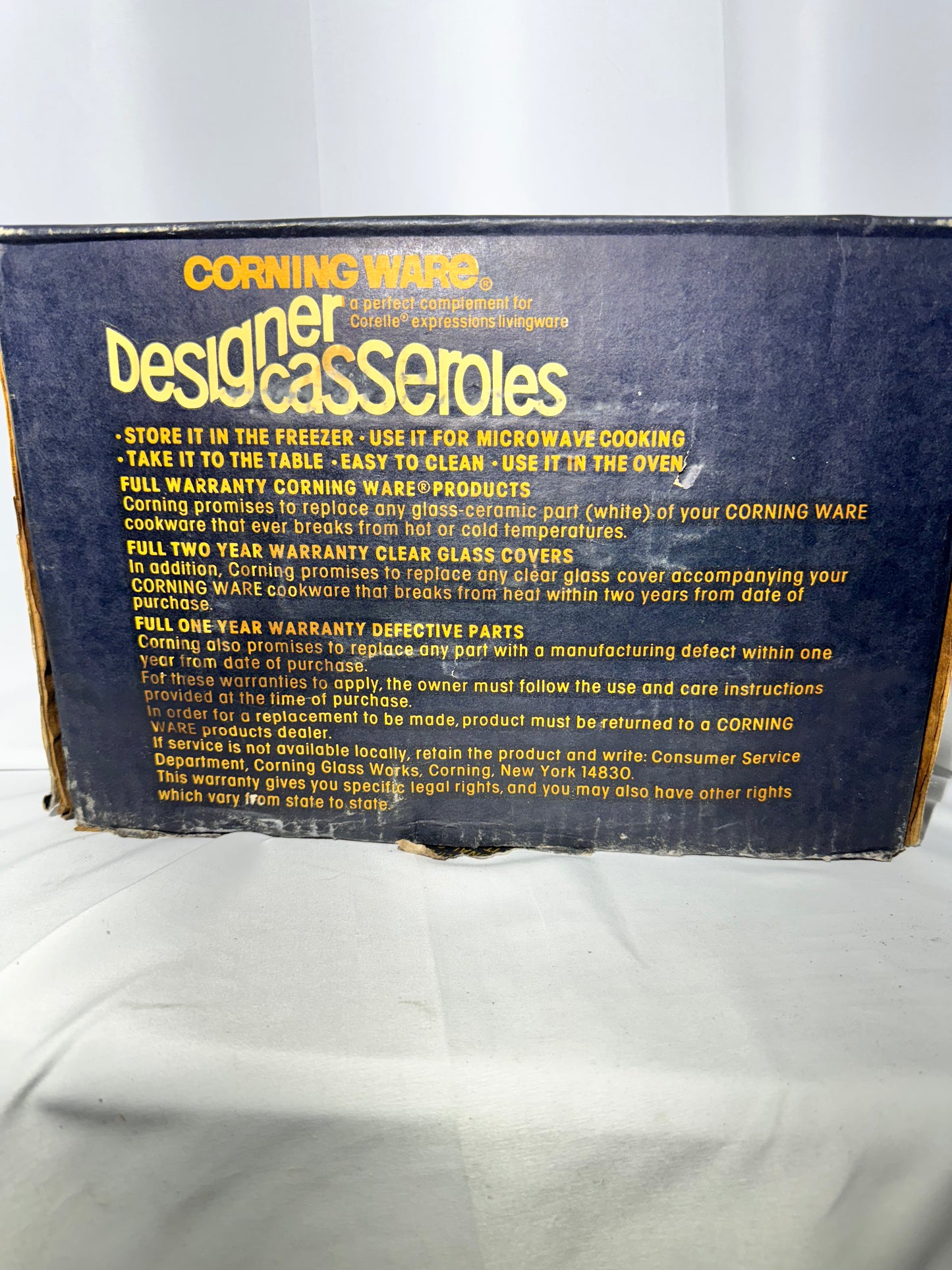 Corning Ware - Indian Summer- 1 1/2 Qt. Covered Oval Casserole