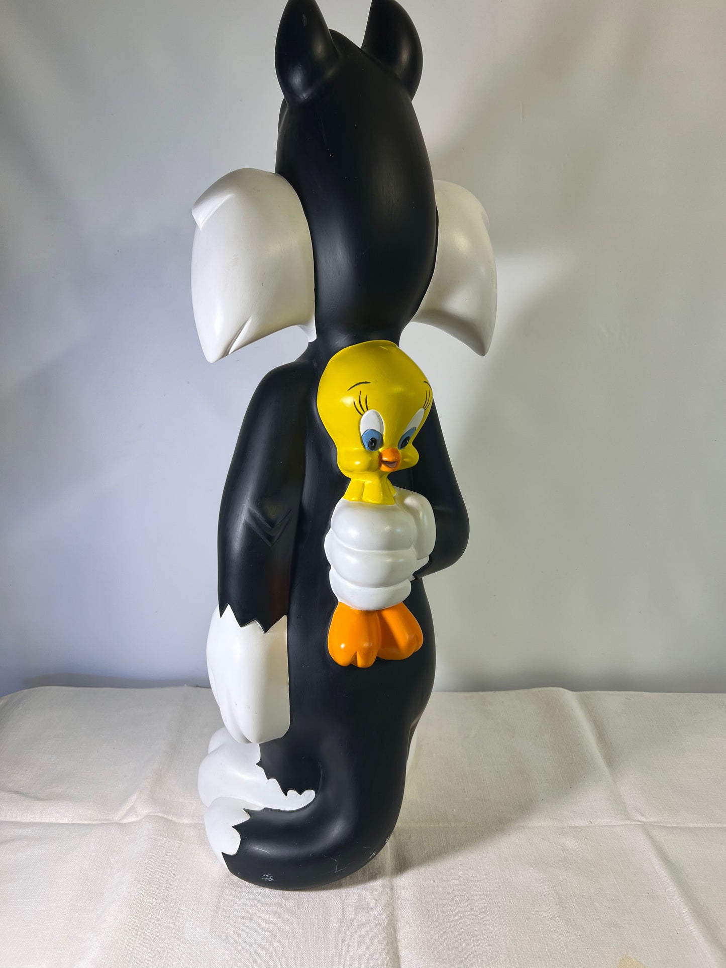 23” Sylvester and Tweety Bird Statue- 1996- Looney Tunes- Warner Bros.