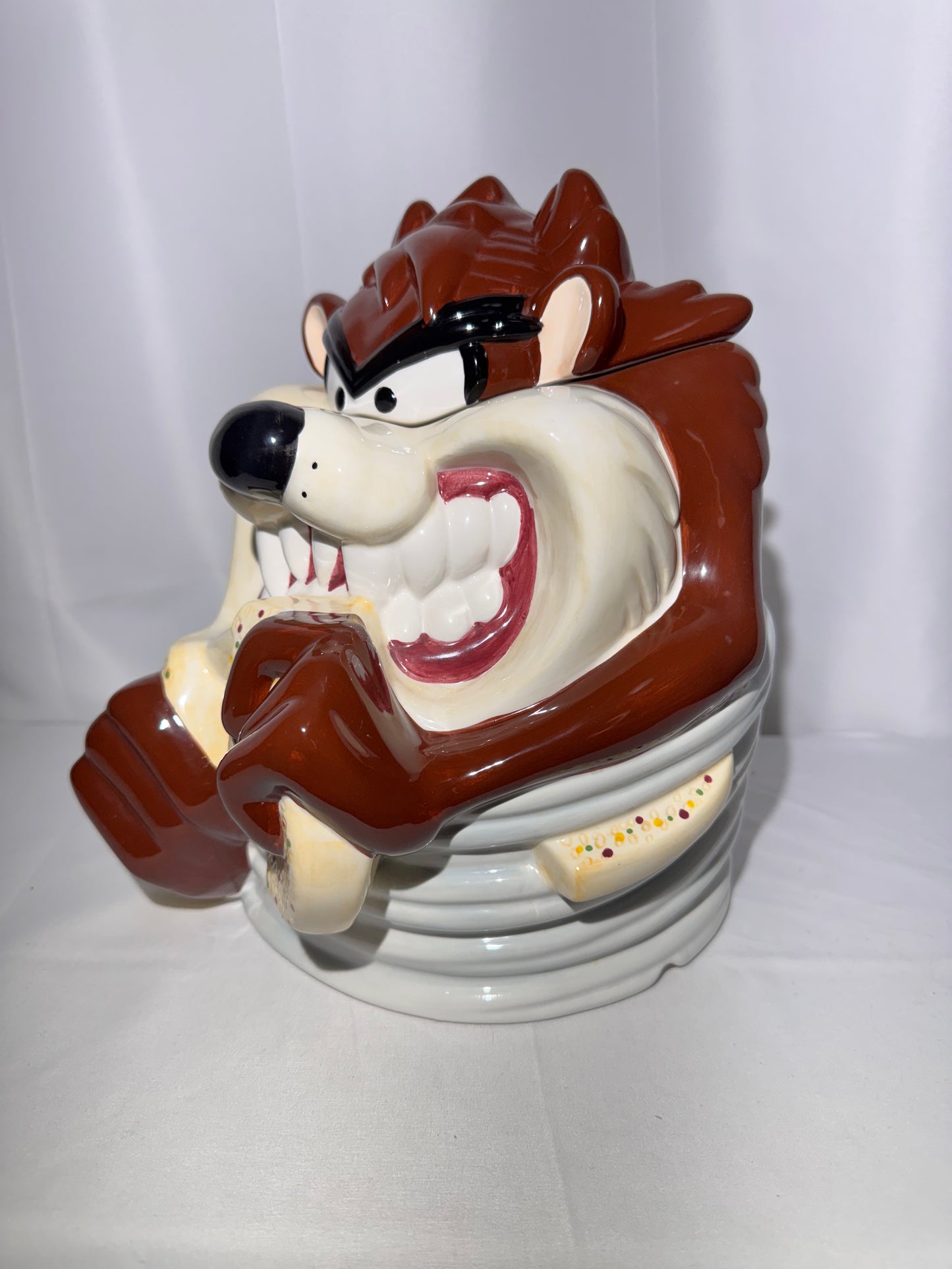 Taz - Cookie Jar - Looney Tunes- Warner Brothers- 1998 - Gibson